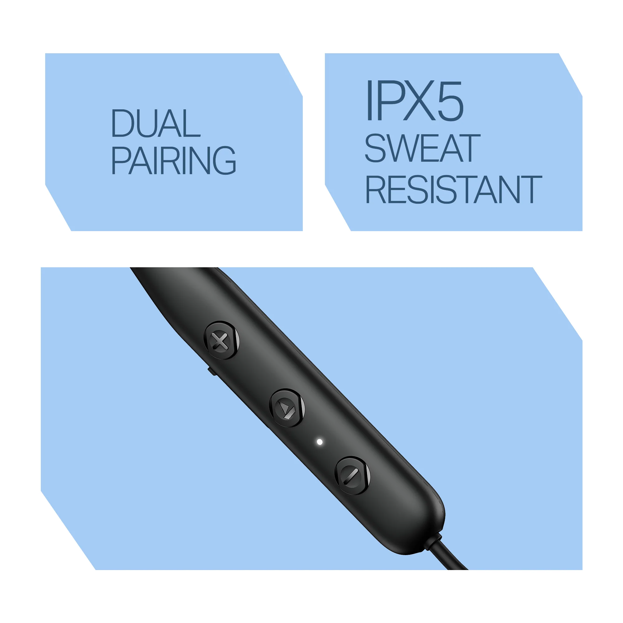 boAt Rockerz 200 | Wireless Earphone with 60H Playback, ASAP™ Charge, BEAST™ Mode, ENx™ Technology - Image 4