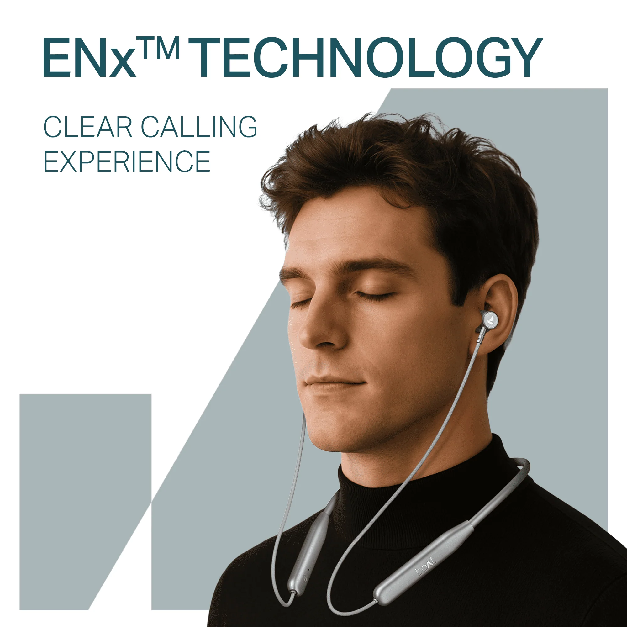 boAt Rockerz 113 | Wireless Neckband with ENx™ Tech, 40H Playback, Beast™ Mode, Dual Pairing - Image 13