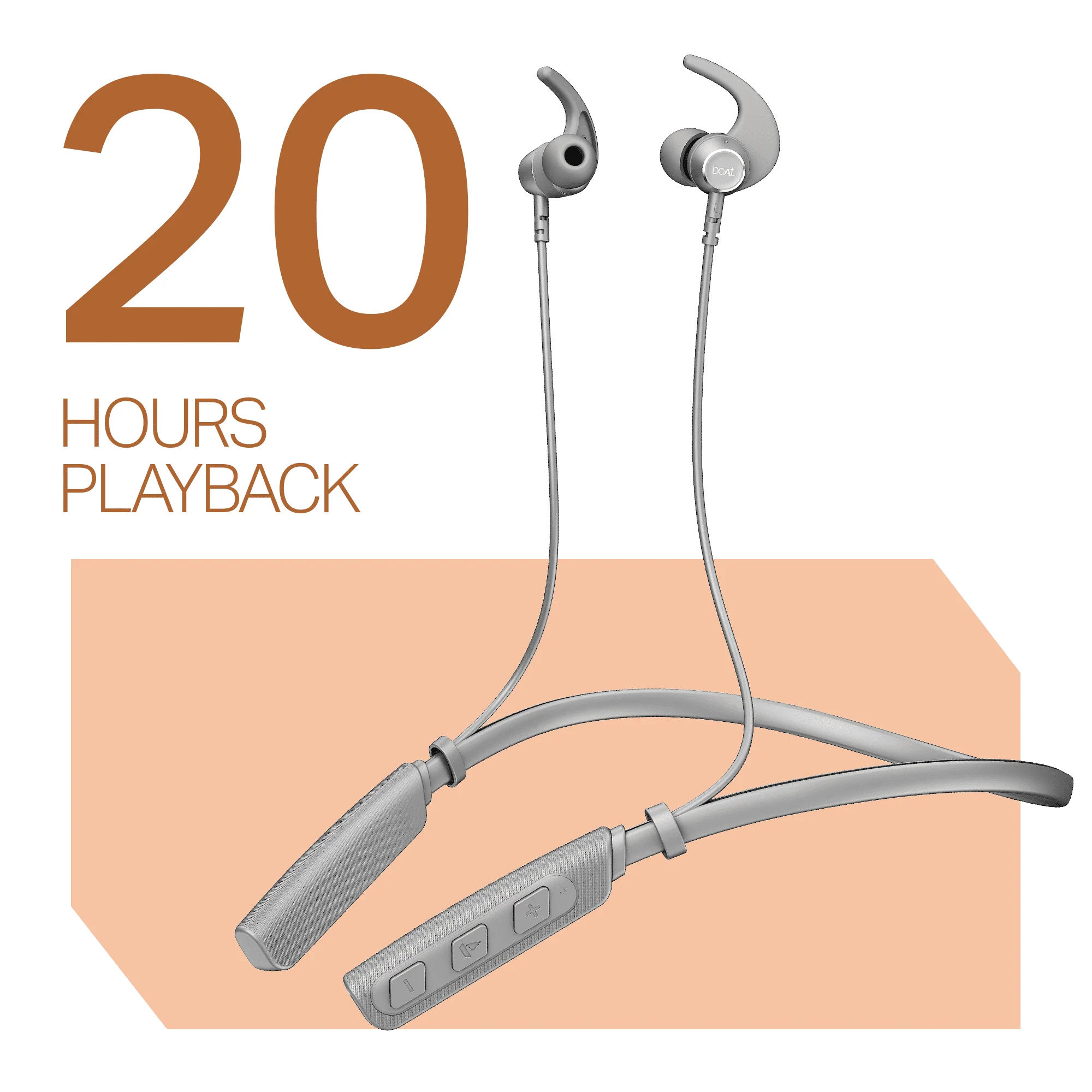 boAt Rockerz 203 | Wireless Neckband with BEAST™ Mode, ENx™ Tech, Dual Pairing & 20H Playback - Image 11