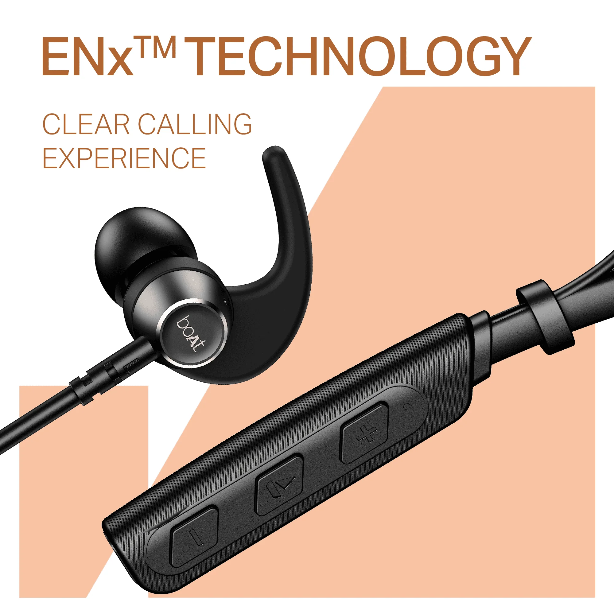 boAt Rockerz 203 | Wireless Neckband with BEAST™ Mode, ENx™ Tech, Dual Pairing & 20H Playback - Image 2