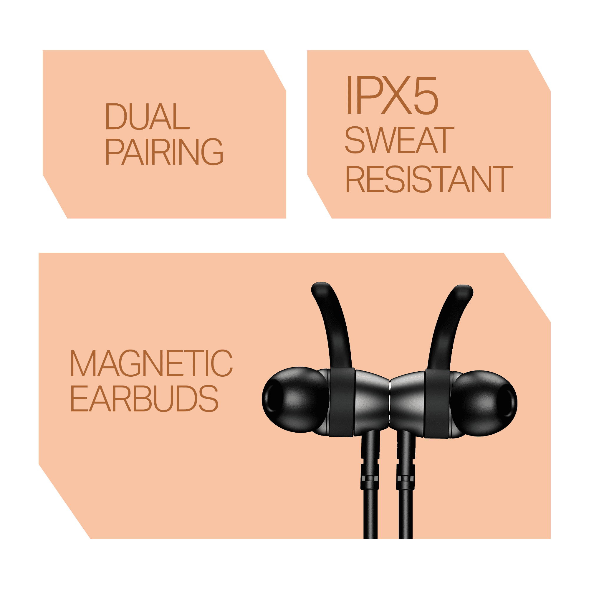 boAt Rockerz 203 | Wireless Neckband with BEAST™ Mode, ENx™ Tech, Dual Pairing & 20H Playback - Image 4