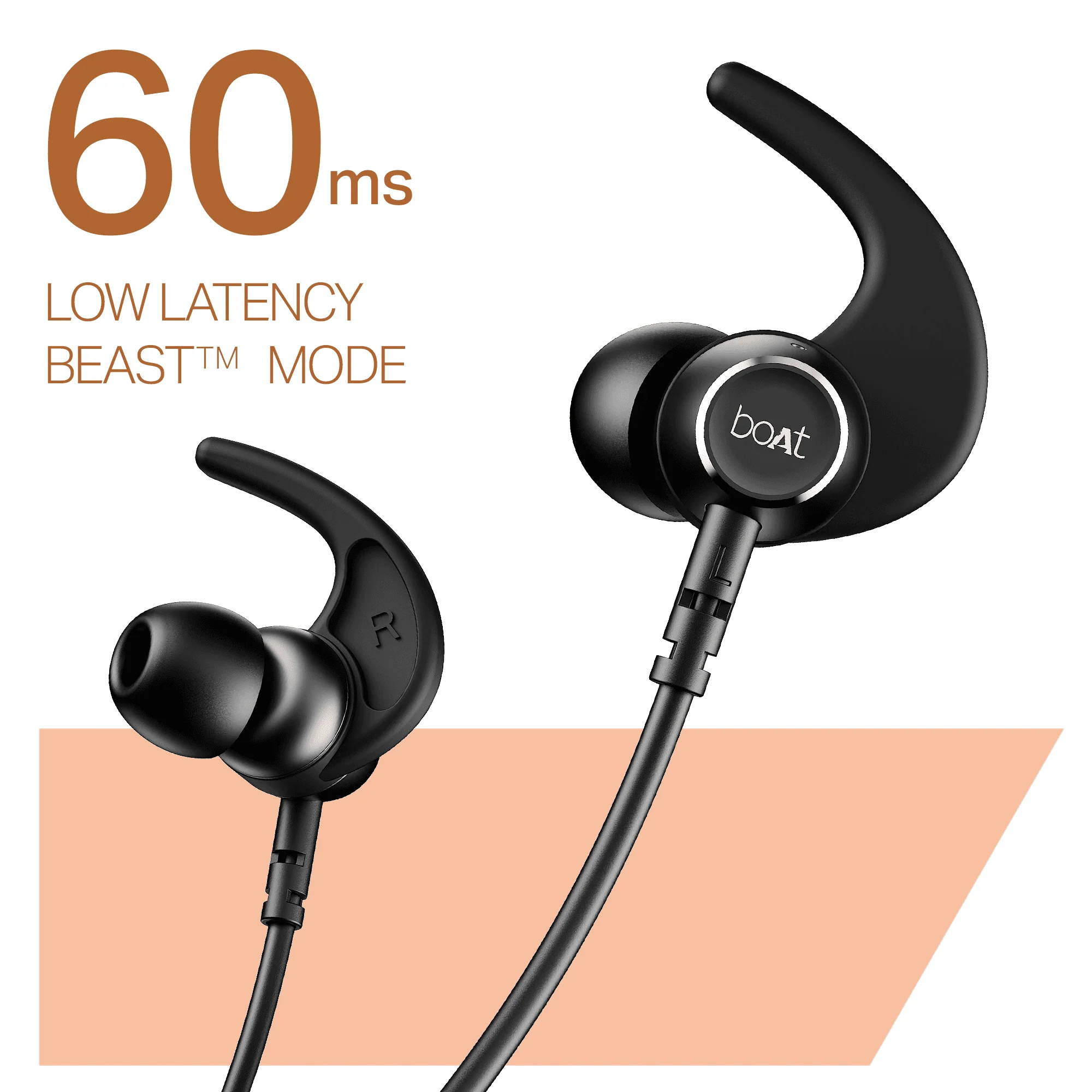 boAt Rockerz 203 | Wireless Neckband with BEAST™ Mode, ENx™ Tech, Dual Pairing & 20H Playback - Image 5