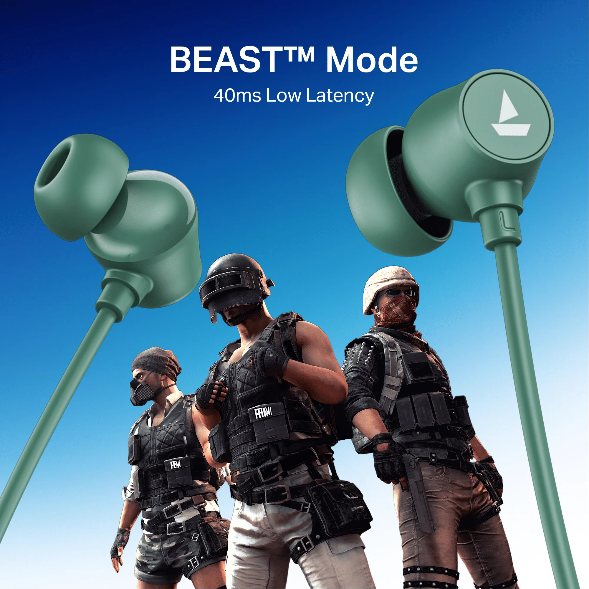 boAt Rockerz 301 ANC | Wireless Neckband Earphones with 40 Hours Playback, 30dB ANC & BEAST™ Mode - Image 14