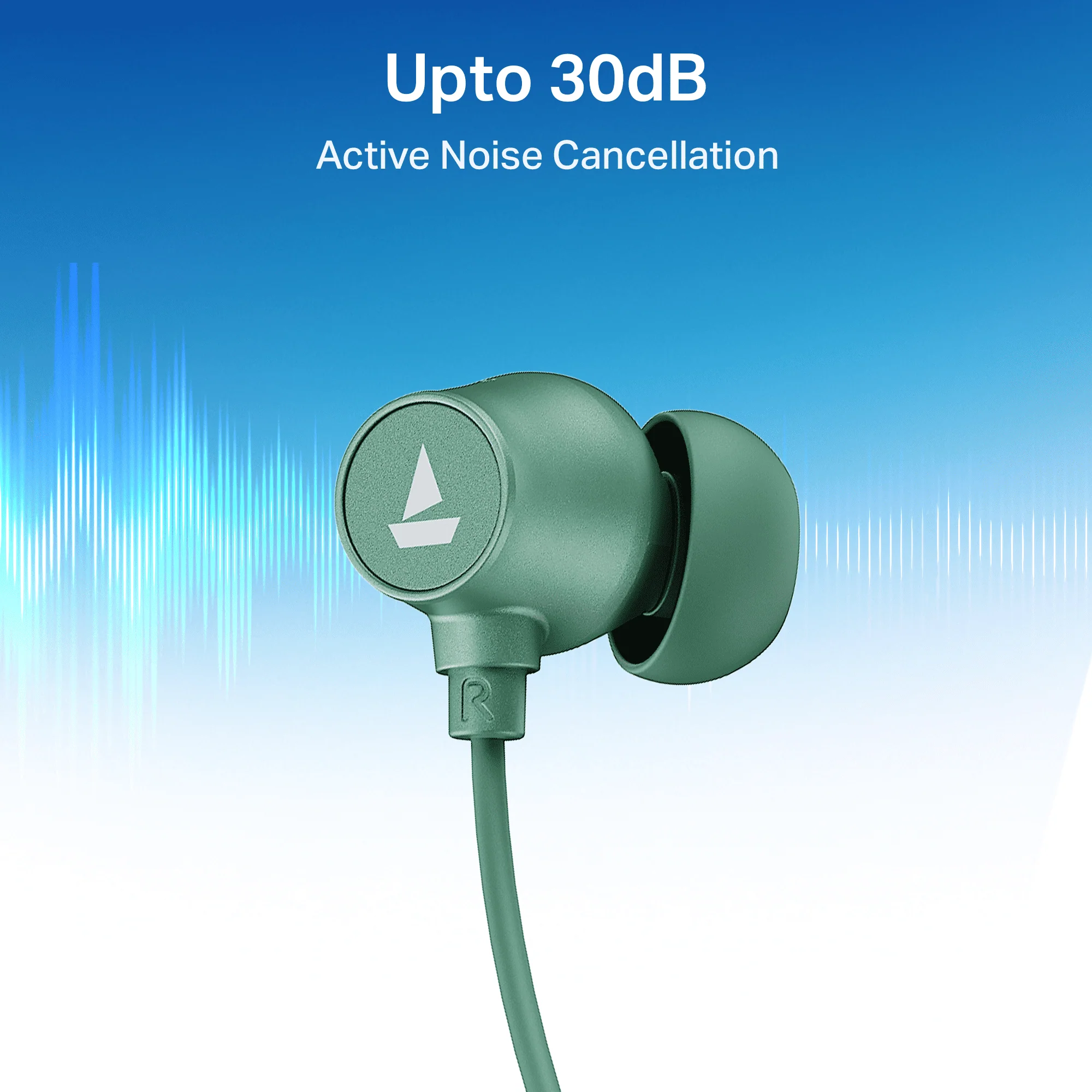 boAt Rockerz 301 ANC | Wireless Neckband Earphones with 40 Hours Playback, 30dB ANC & BEAST™ Mode - Image 16