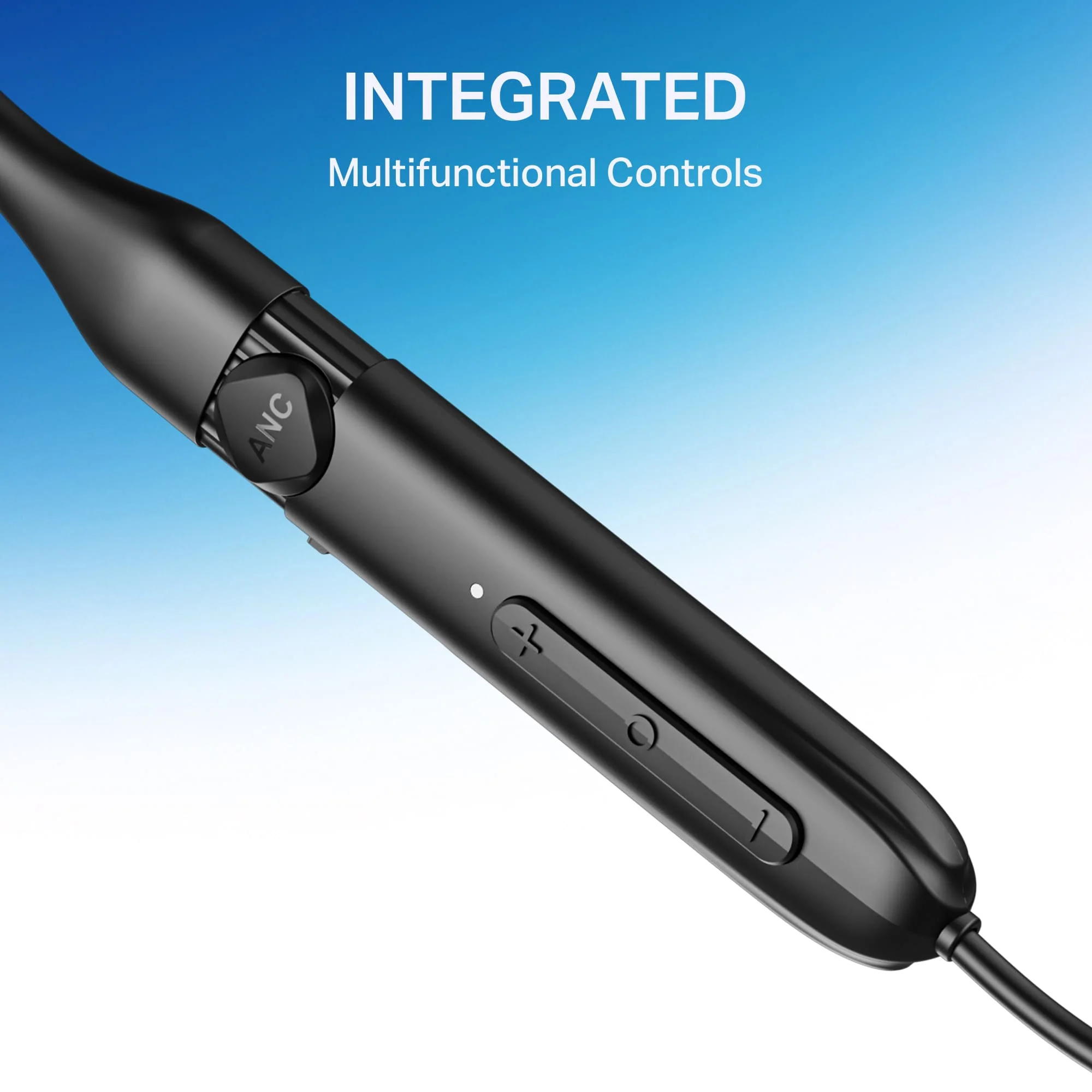 boAt Rockerz 301 ANC | Wireless Neckband Earphones with 40 Hours Playback, 30dB ANC & BEAST™ Mode - Image 3