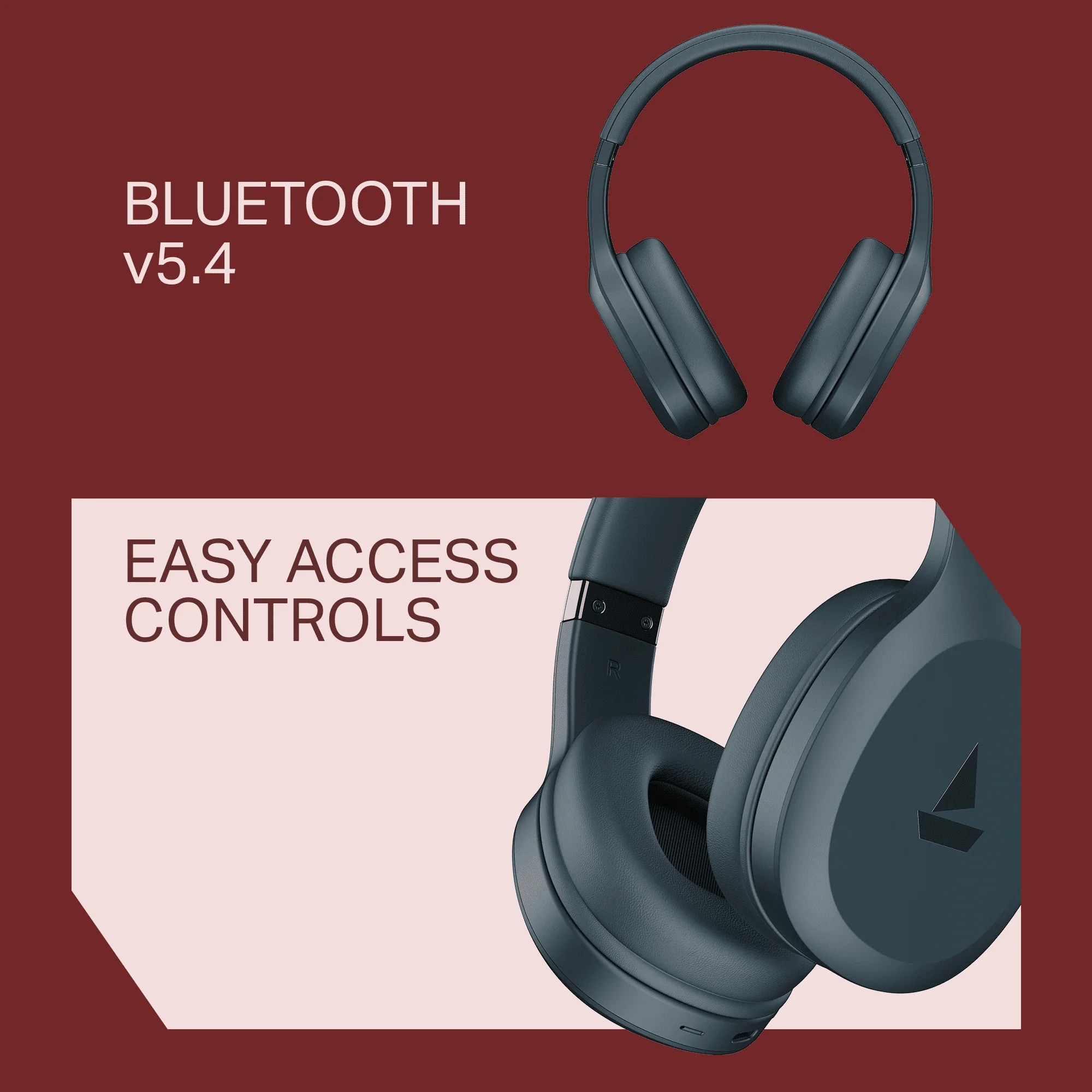 boAt Rockerz 412 | Wireless Headphones with 40mm Drivers, BEAST™ Mode, ENx™ Tech & 60H Playback - Image 10