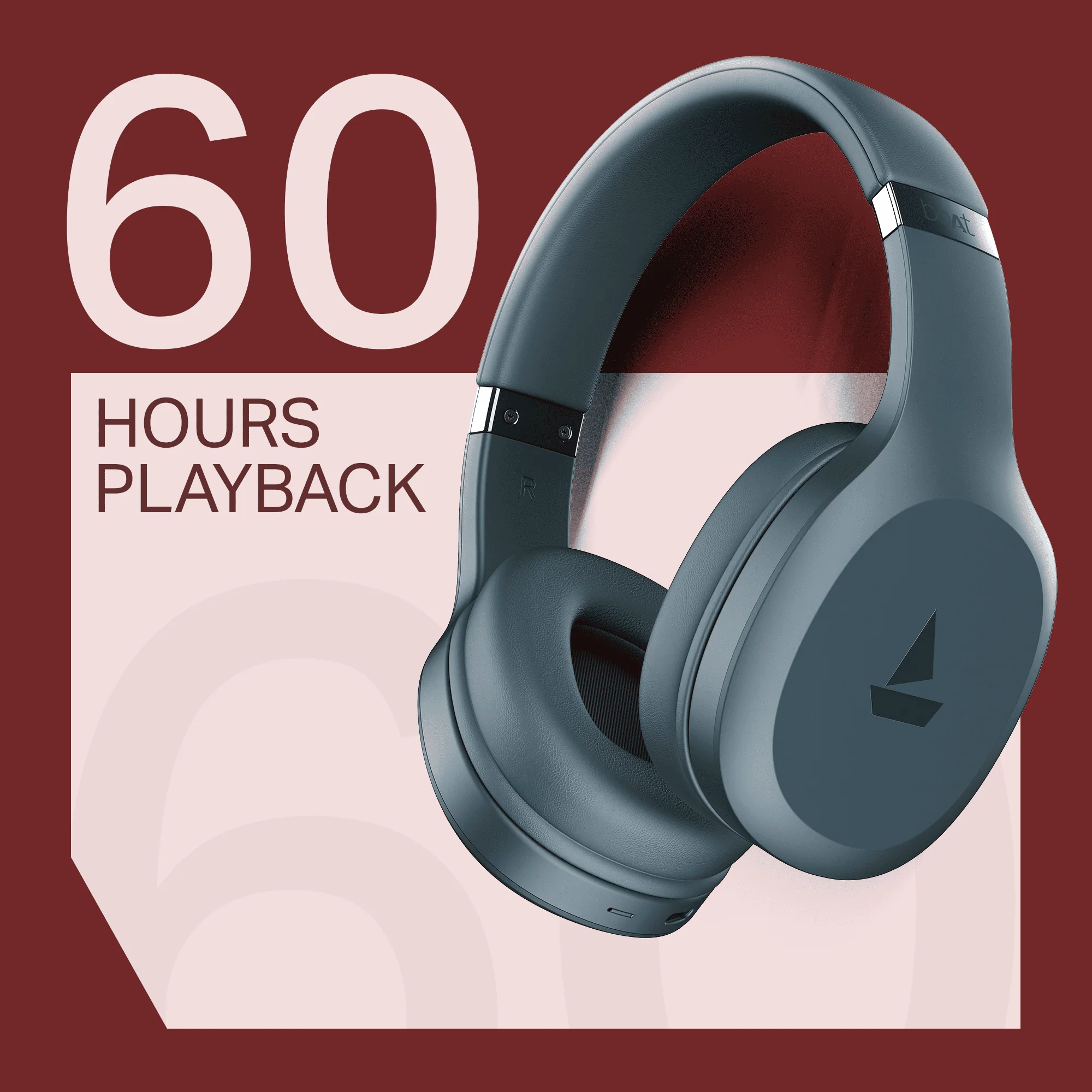 boAt Rockerz 412 | Wireless Headphones with 40mm Drivers, BEAST™ Mode, ENx™ Tech & 60H Playback - Image 11