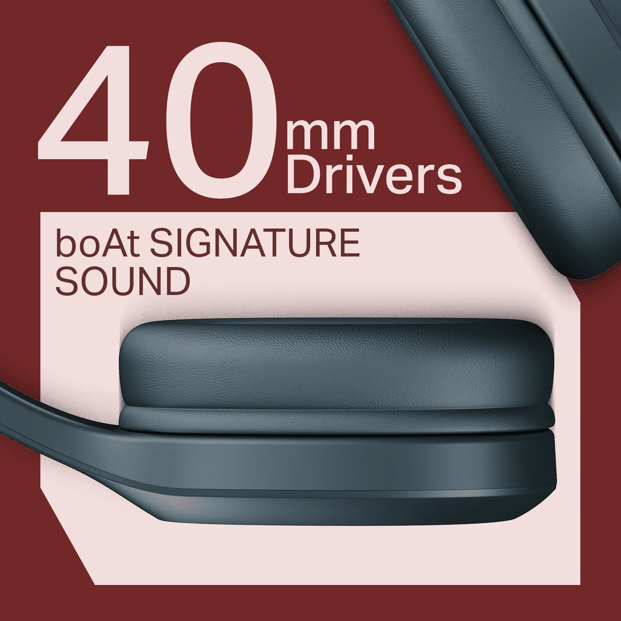 boAt Rockerz 412 | Wireless Headphones with 40mm Drivers, BEAST™ Mode, ENx™ Tech & 60H Playback - Image 14