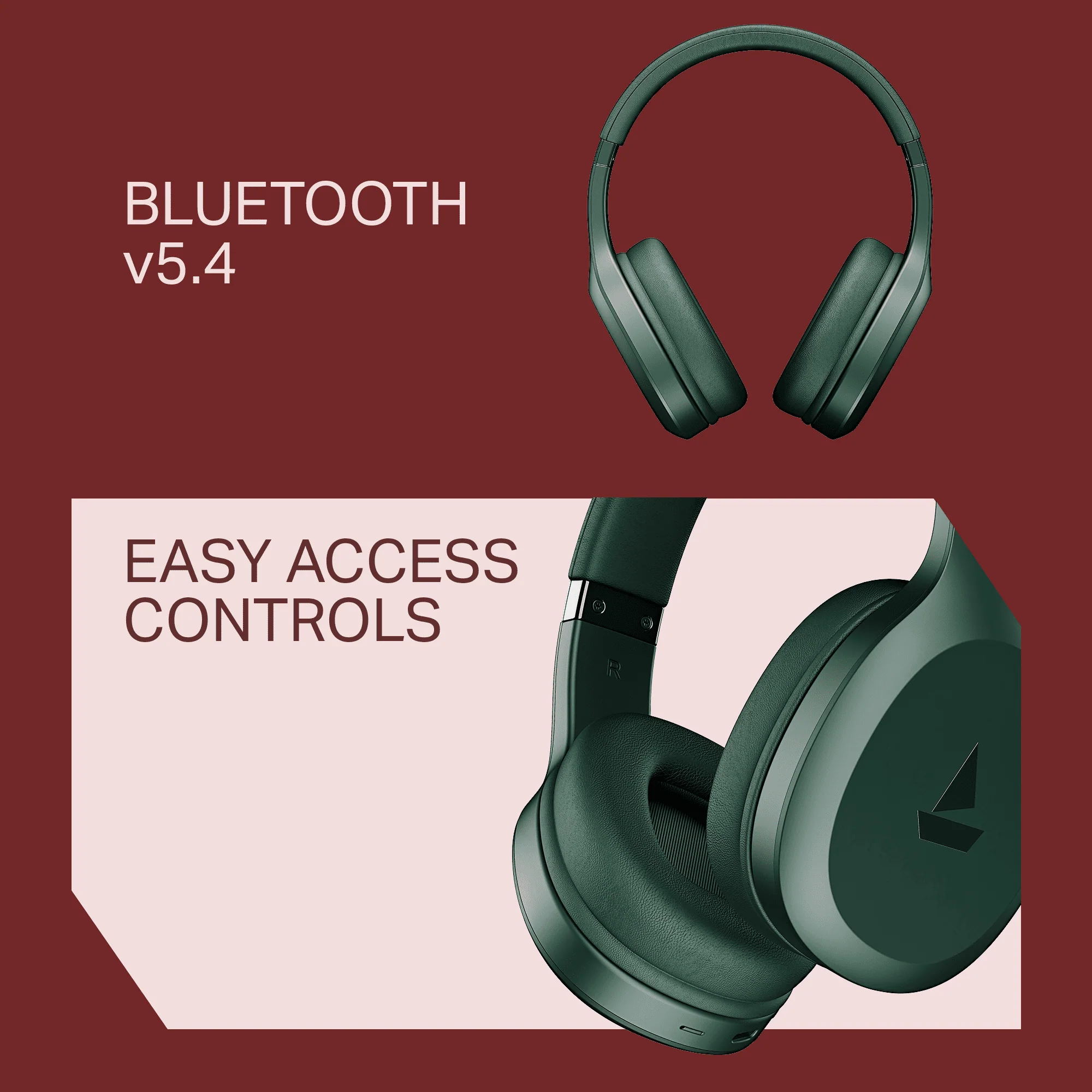 boAt Rockerz 412 | Wireless Headphones with 40mm Drivers, BEAST™ Mode, ENx™ Tech & 60H Playback - Image 18