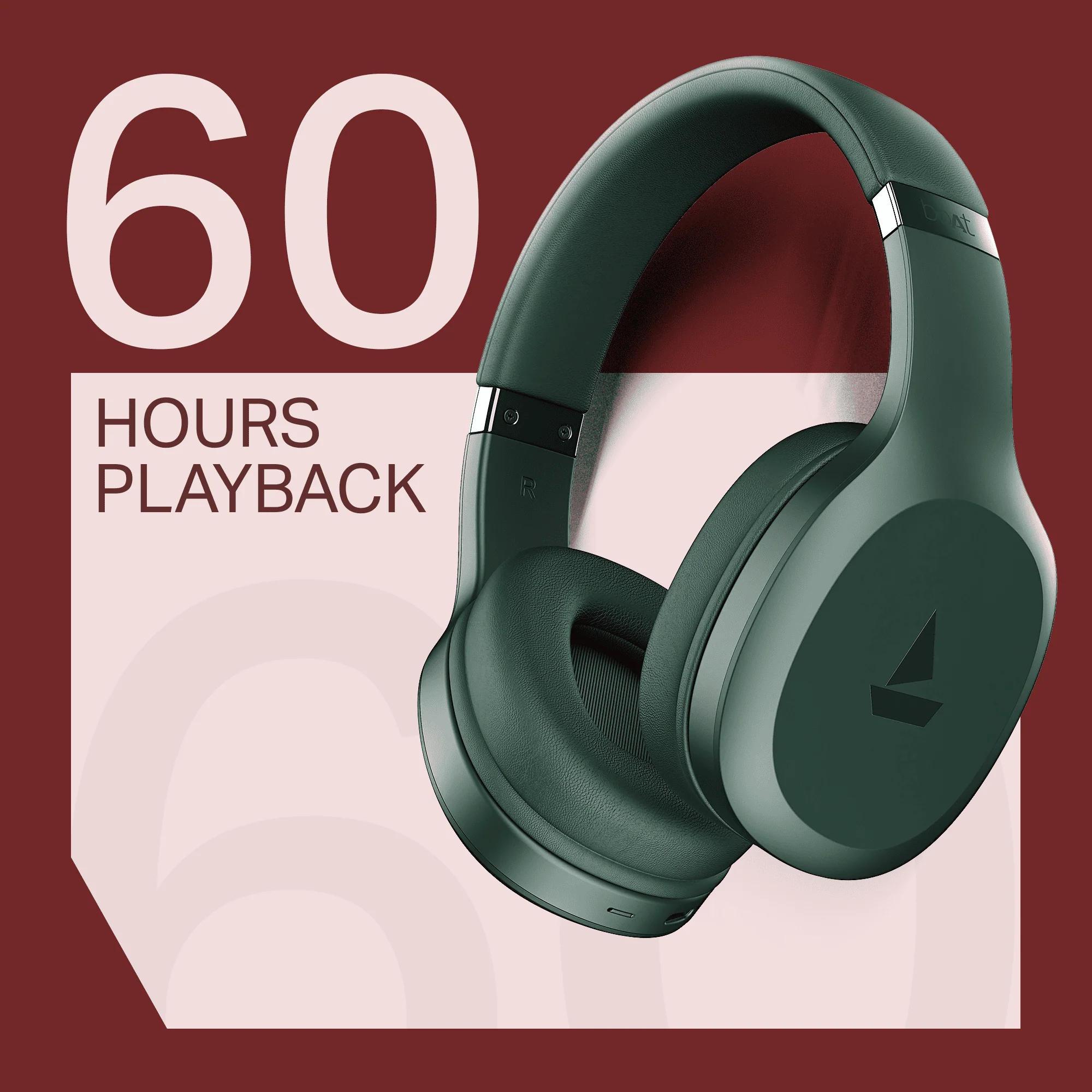 boAt Rockerz 412 | Wireless Headphones with 40mm Drivers, BEAST™ Mode, ENx™ Tech & 60H Playback - Image 20