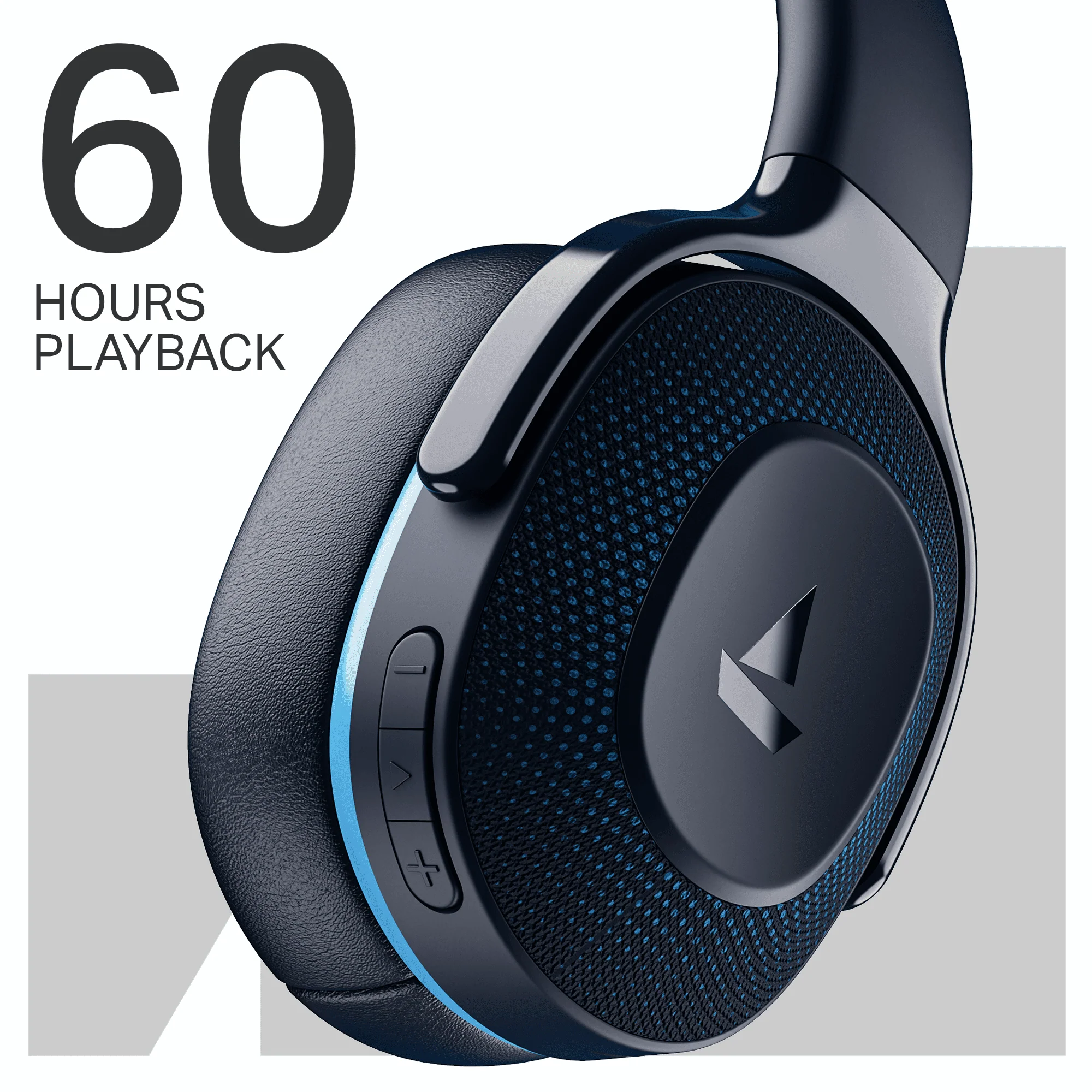 boAt Rockerz 413 | Wireless Headphones with 40mm Drivers, BEAST™ Mode, ENx™ Tech & 60H Playback - Image 3