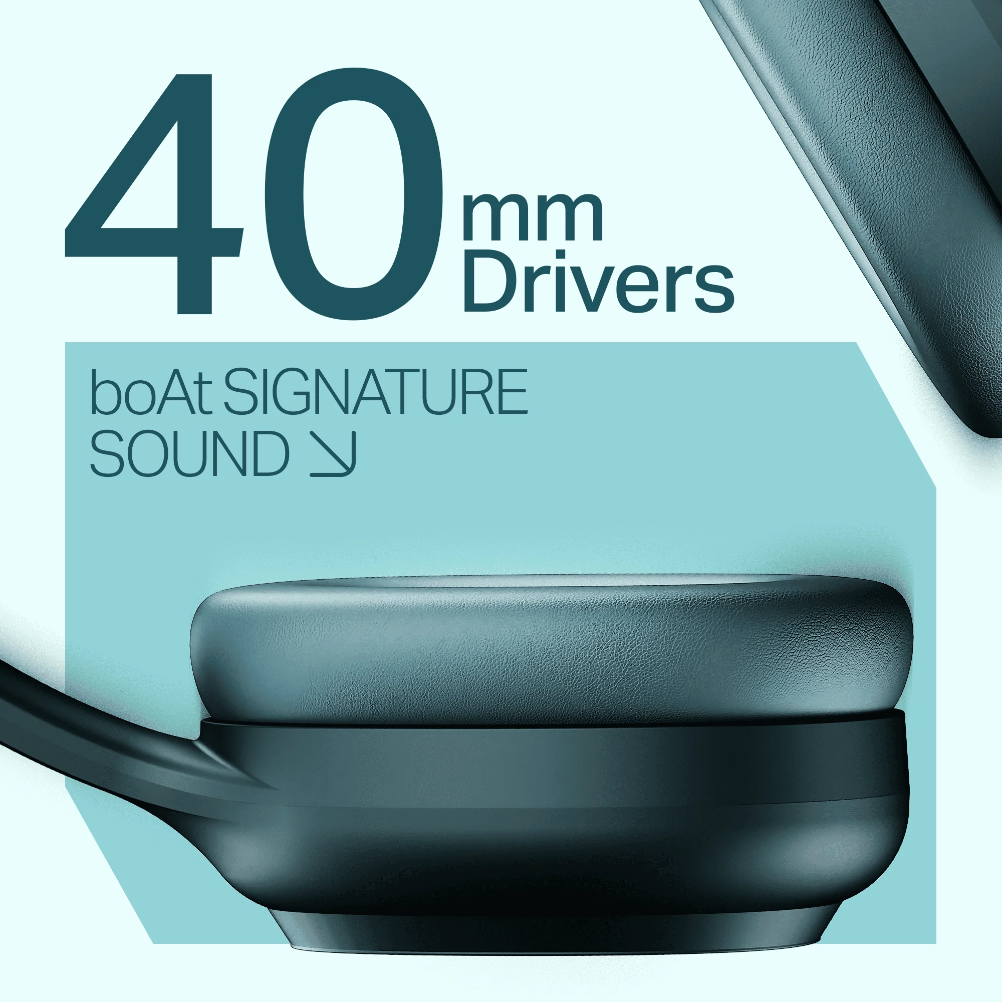 boAt Rockerz 421 | Wireless Headphones with 40mm Drivers, BEAST™ Mode, ENx™ Tech & 40H Playback - Image 12