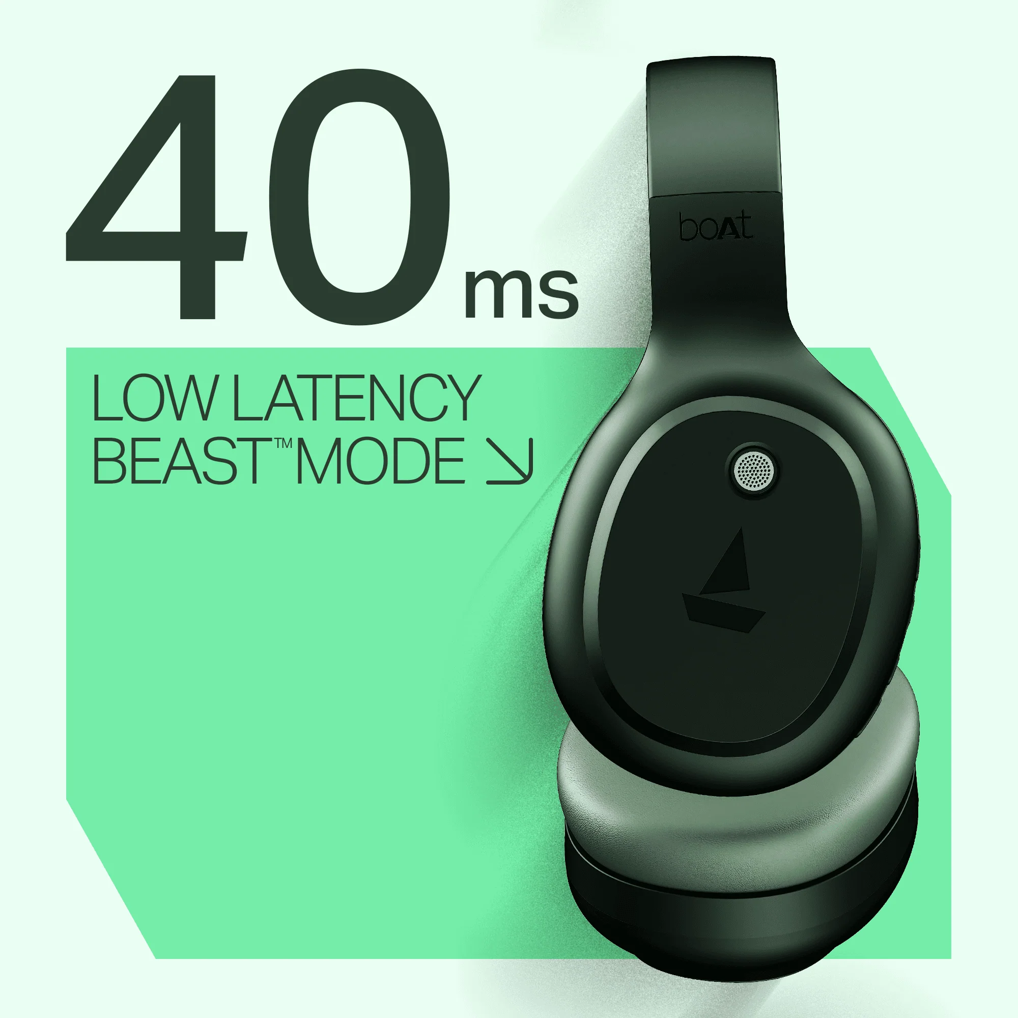 boAt Rockerz 421 | Wireless Headphones with 40mm Drivers, BEAST™ Mode, ENx™ Tech & 40H Playback - Image 16