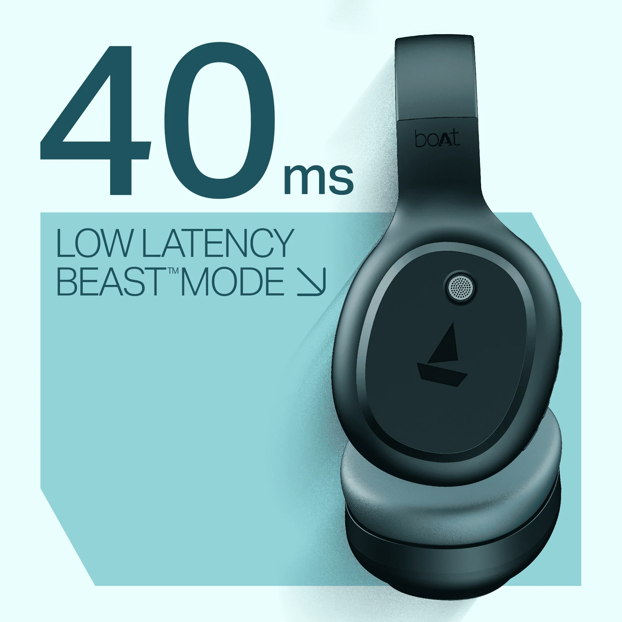 boAt Rockerz 421 | Wireless Headphones with 40mm Drivers, BEAST™ Mode, ENx™ Tech & 40H Playback - Image 9