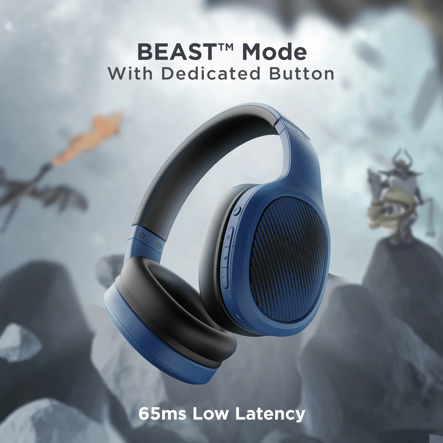 boAt Rockerz 460 | Wireless Headphone with 40mm Drivers, 30 HRS of Playback, ENx™ Technology For Clear Calls, Dual Pairing - Image 11