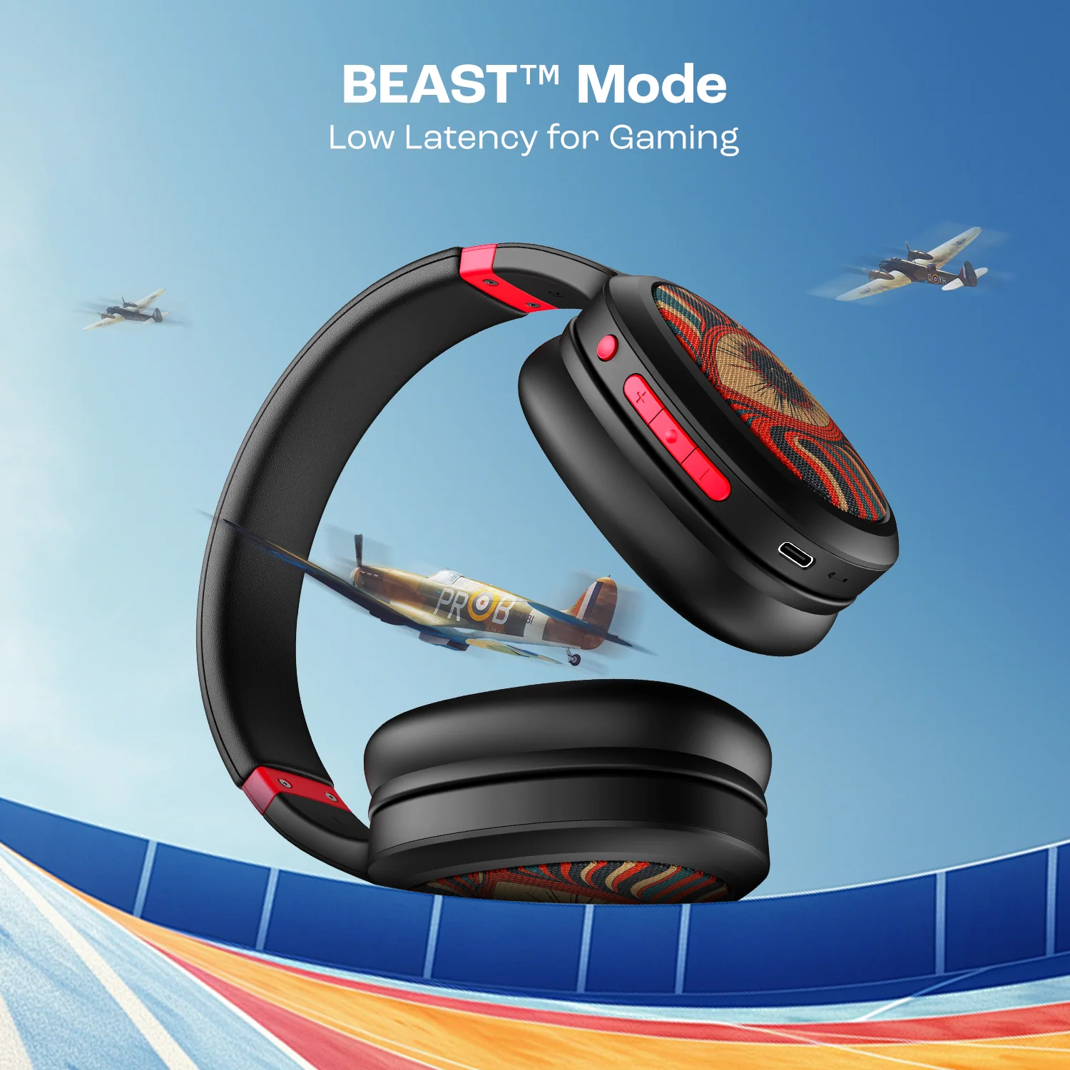 boAt Rockerz 460 | Wireless Headphone with 40mm Drivers, 30 HRS of Playback, ENx™ Technology For Clear Calls, Dual Pairing - Image 21