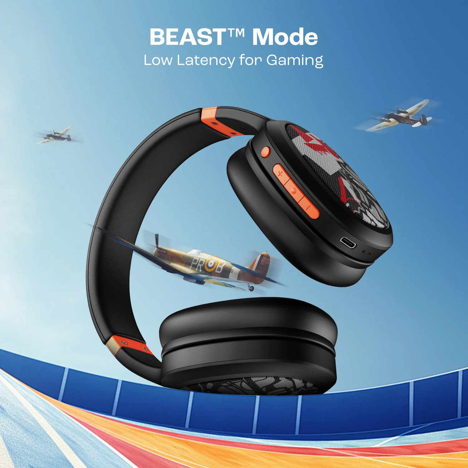 boAt Rockerz 460 | Wireless Headphone with 40mm Drivers, 30 HRS of Playback, ENx™ Technology For Clear Calls, Dual Pairing - Image 28