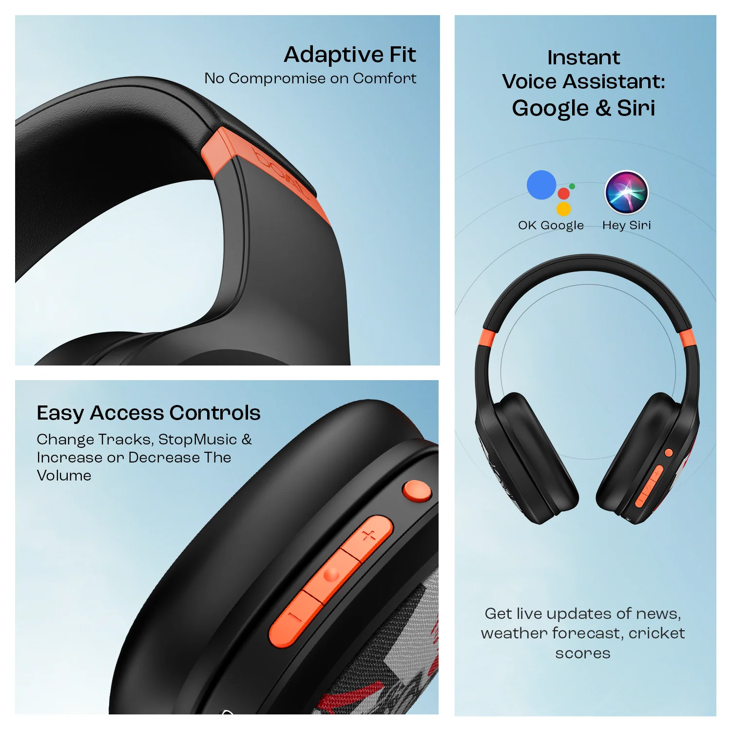 boAt Rockerz 460 | Wireless Headphone with 40mm Drivers, 30 HRS of Playback, ENx™ Technology For Clear Calls, Dual Pairing - Image 30