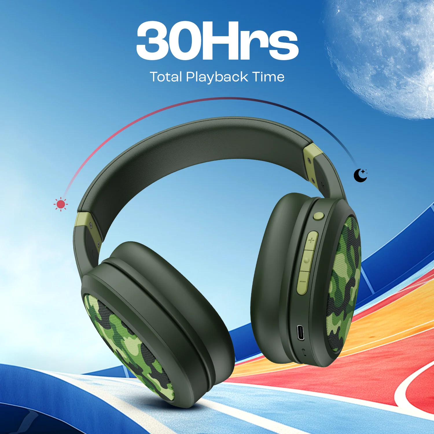 boAt Rockerz 460 | Wireless Headphone with 40mm Drivers, 30 HRS of Playback, ENx™ Technology For Clear Calls, Dual Pairing - Image 33