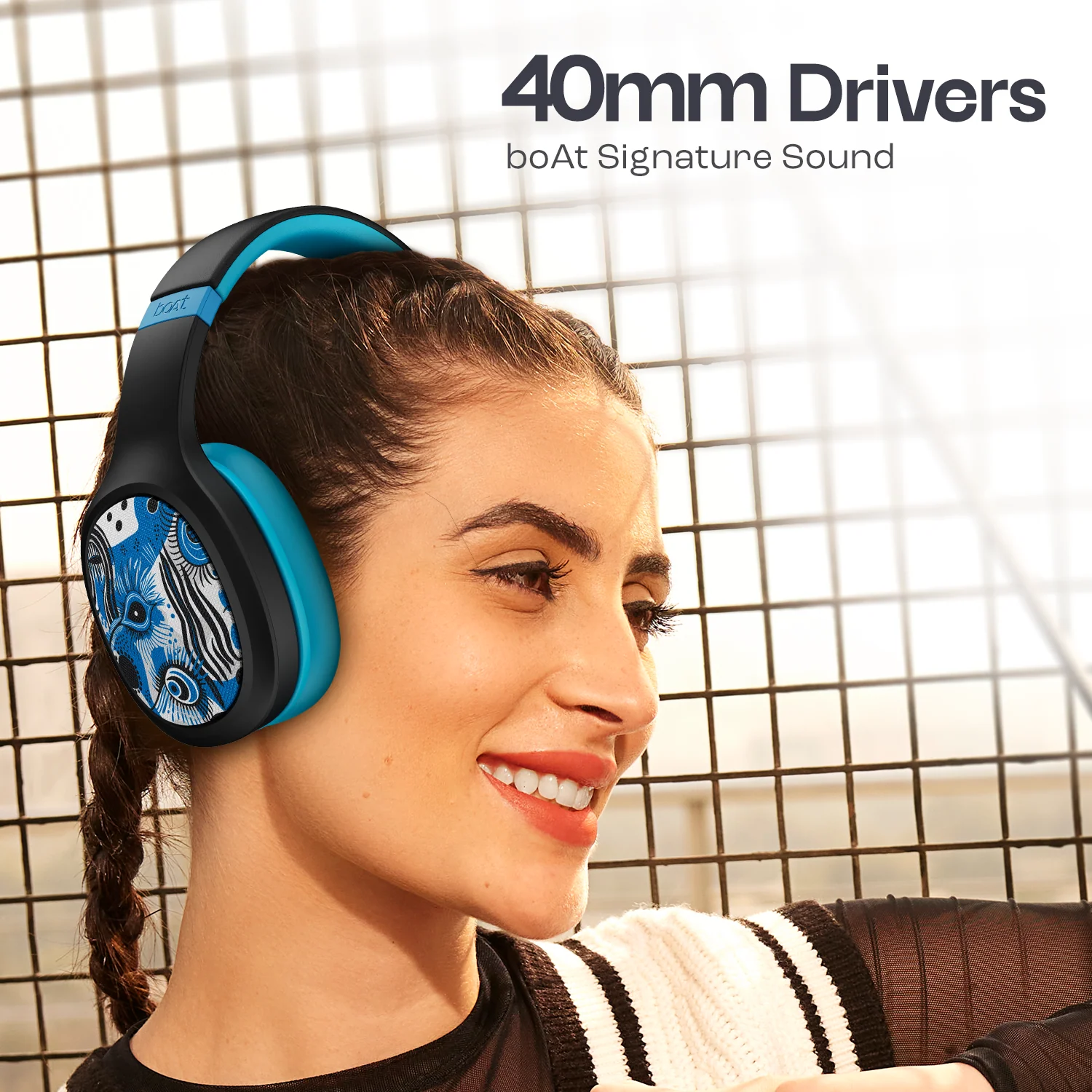 boAt Rockerz 460 | Wireless Headphone with 40mm Drivers, 30 HRS of Playback, ENx™ Technology For Clear Calls, Dual Pairing - Image 39