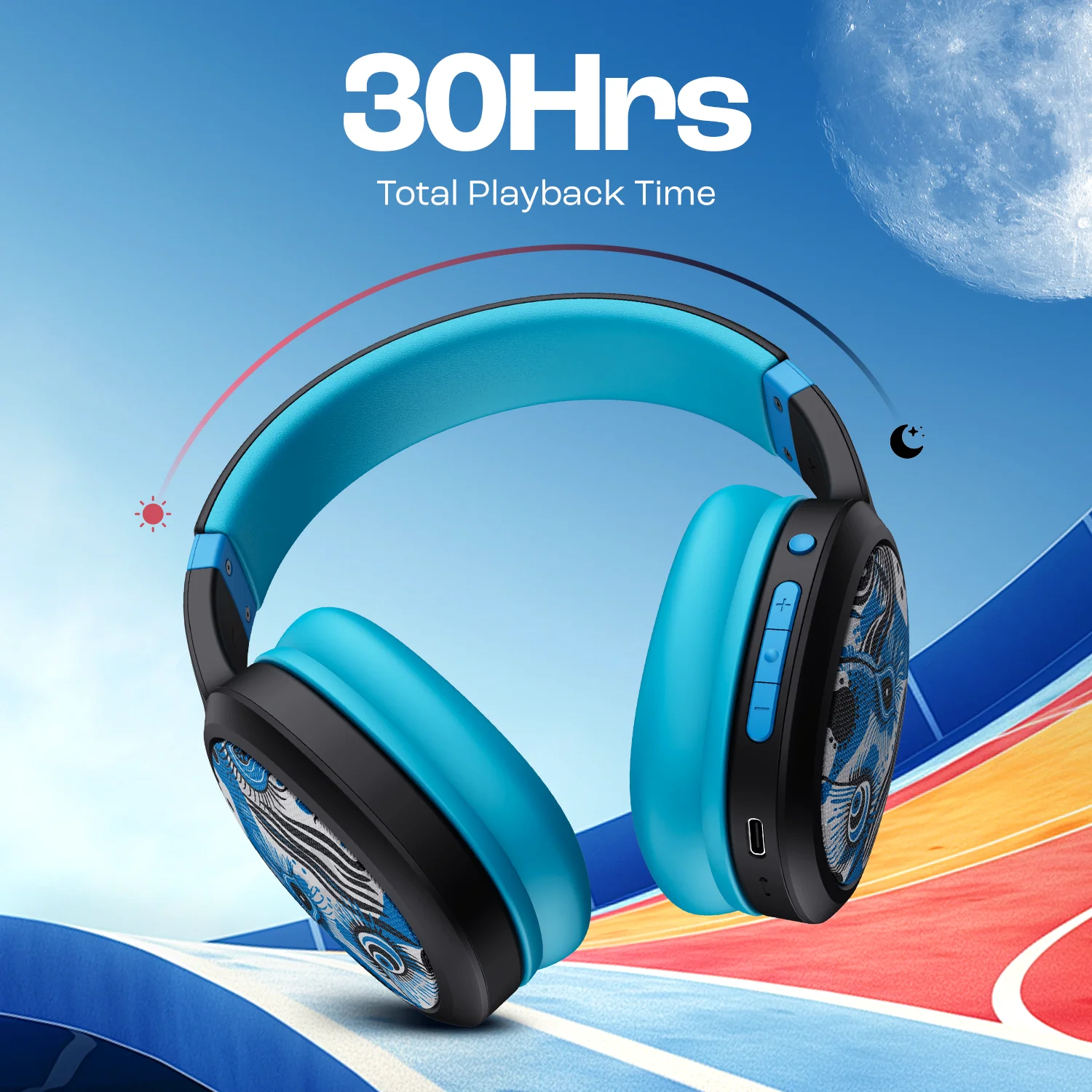 boAt Rockerz 460 | Wireless Headphone with 40mm Drivers, 30 HRS of Playback, ENx™ Technology For Clear Calls, Dual Pairing - Image 40