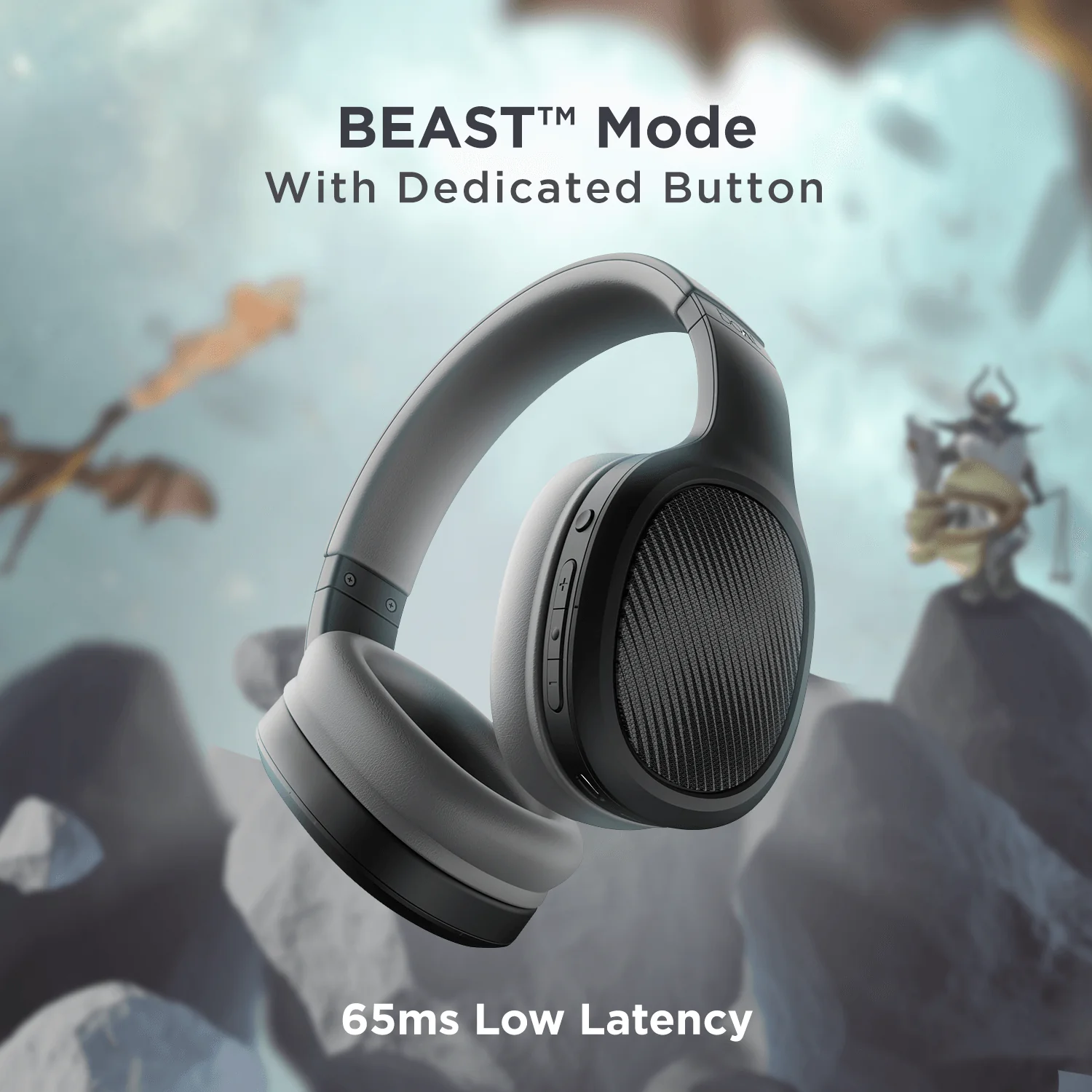 boAt Rockerz 460 | Wireless Headphone with 40mm Drivers, 30 HRS of Playback, ENx™ Technology For Clear Calls, Dual Pairing - Image 8