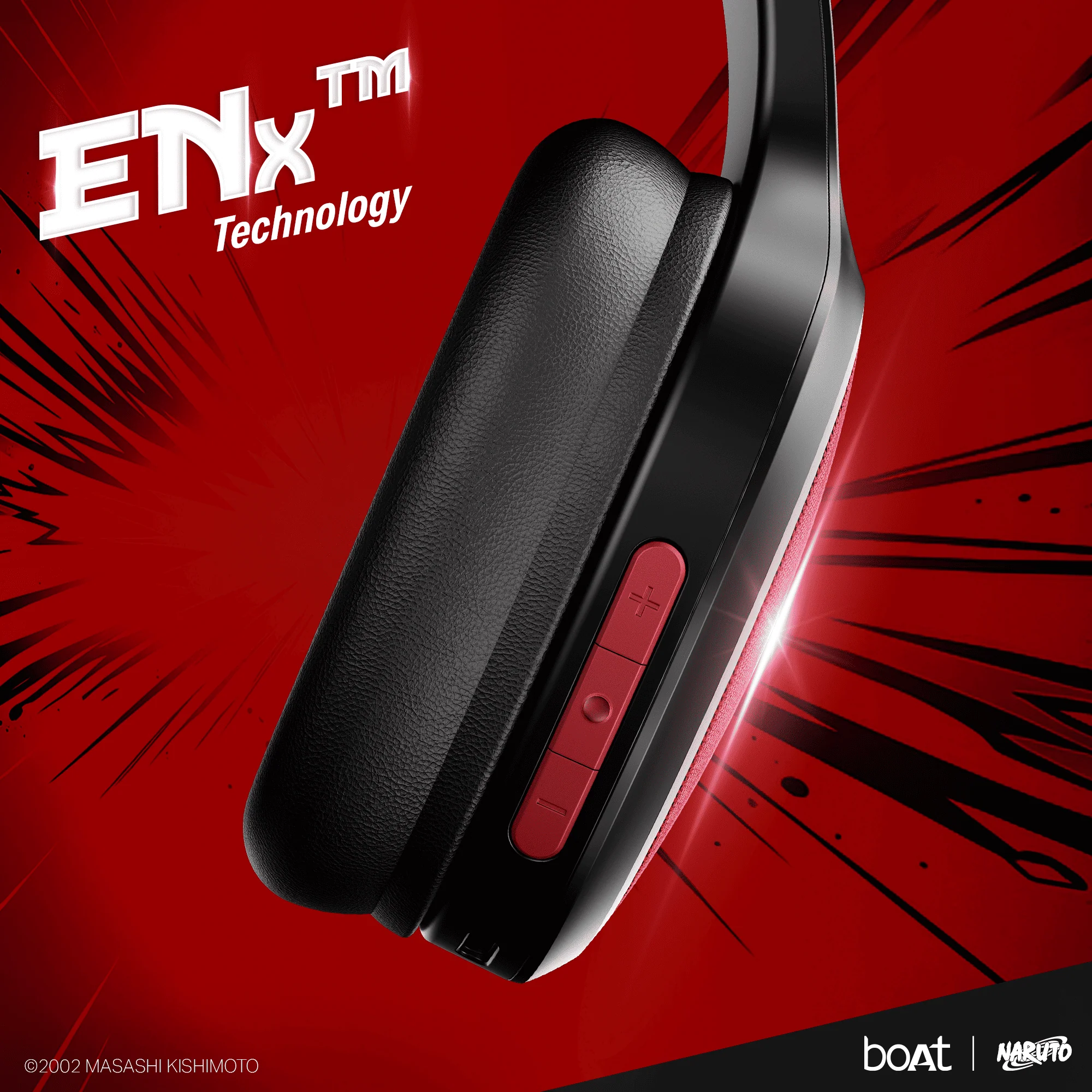 boAt Rockerz 460 Naruto Edition | Naruto Series – Wireless Headphones with 30 Hours Playback & BEAST™ Mode - Image 14