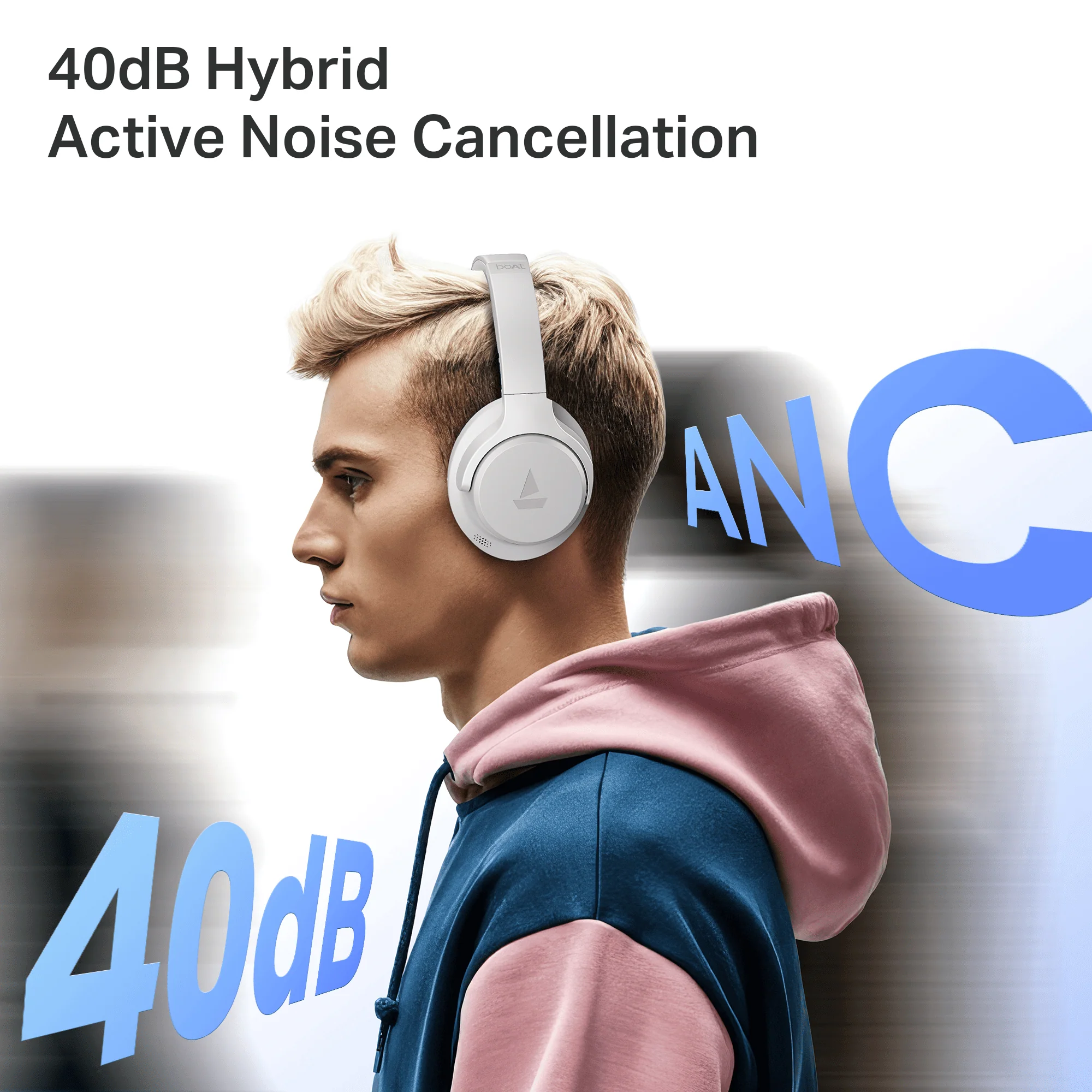 boAt Rockerz 512 ANC | Wireless Headphones with 40dB Hybrid ANC, 80H Playback & boAt Signature Sound - Image 20