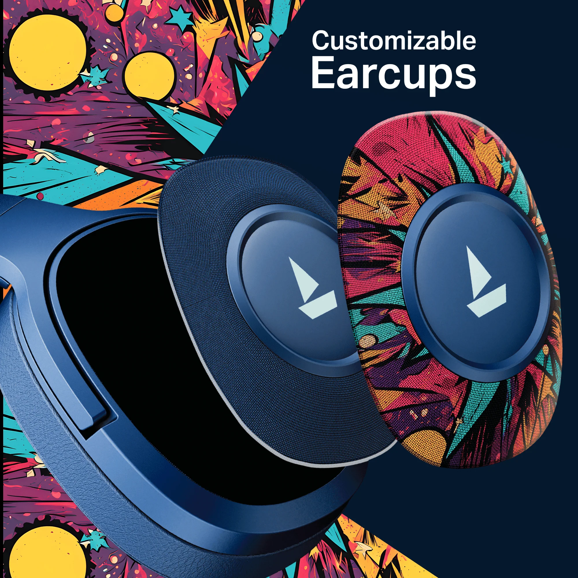 boAt Rockerz Plus 550 | Wireless Headphones with 100H Playback, 50mm Drivers & boAt Signature Sound - Image 14