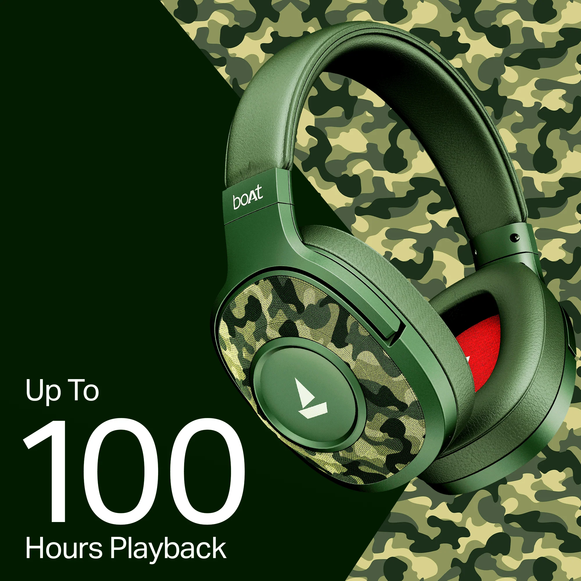 boAt Rockerz Plus 550 | Wireless Headphones with 100H Playback, 50mm Drivers & boAt Signature Sound - Image 23