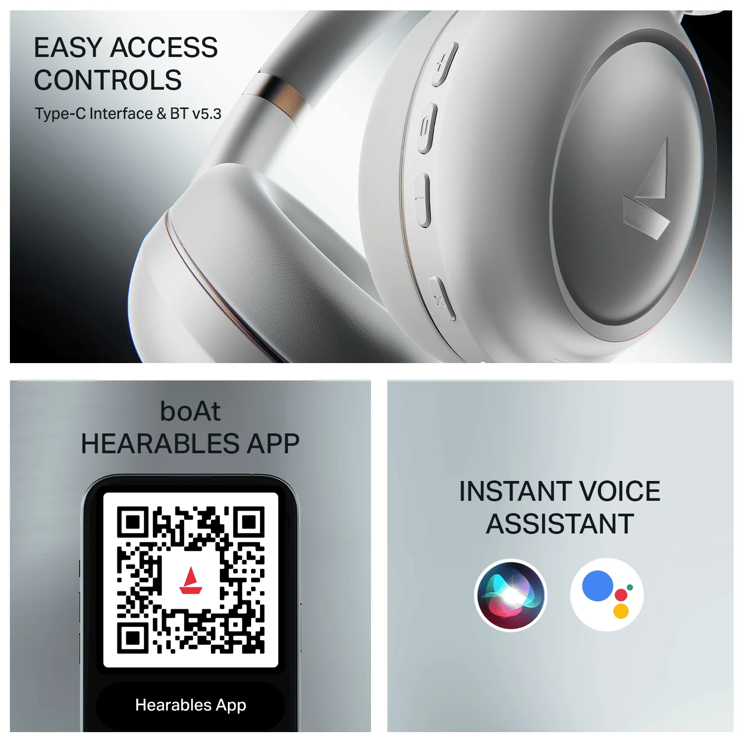 boAt Rockerz Prime 415 | Wireless Headphones with 120H Playback, 40mm Drivers, 360 Spatial Audio & 40ms Low Latency - Image 16