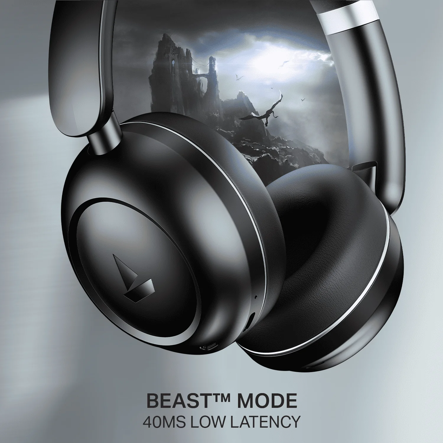 boAt Rockerz Prime 415 | Wireless Headphones with 120H Playback, 40mm Drivers, 360 Spatial Audio & 40ms Low Latency - Image 5