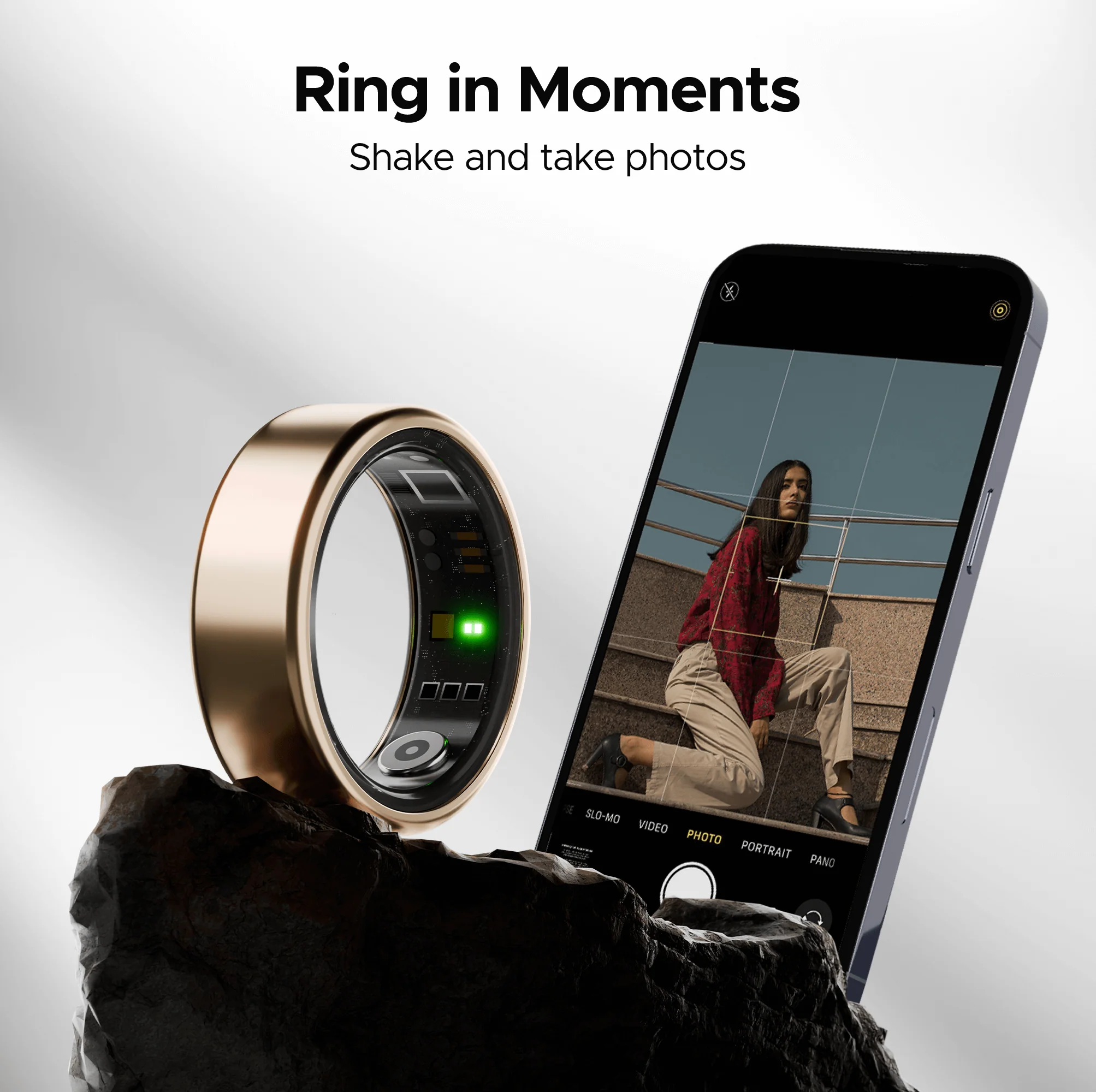 boAt Smart Ring Active | Smart Ring with Stainless Steel Design, 90% Lighter, Health Monitoring, Magnetic Charging Case - Image 18