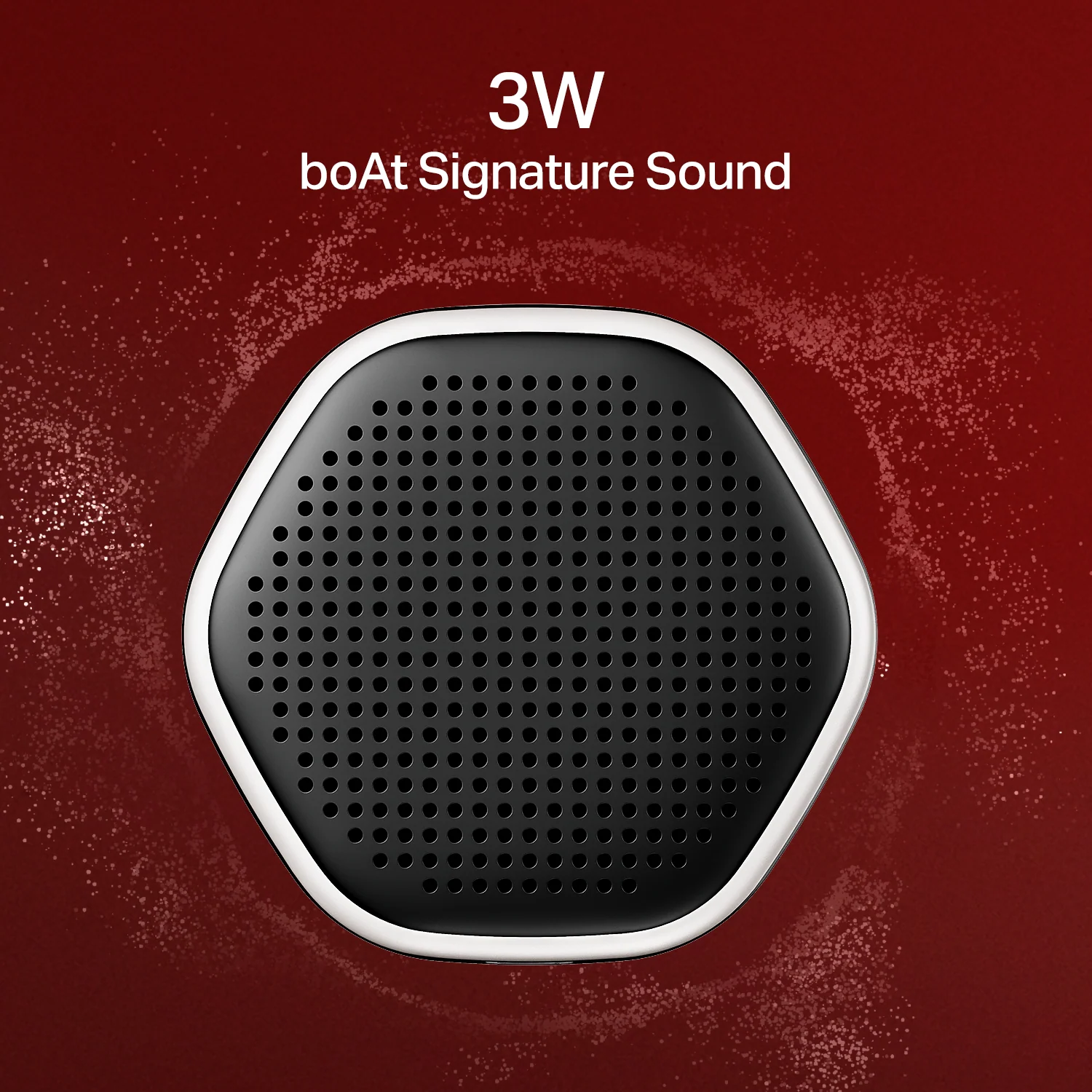 boAt Stone 100 | Portable Bluetooth Speaker with 3W boAt Signature Sound, 6 Hours Playback - Image 4
