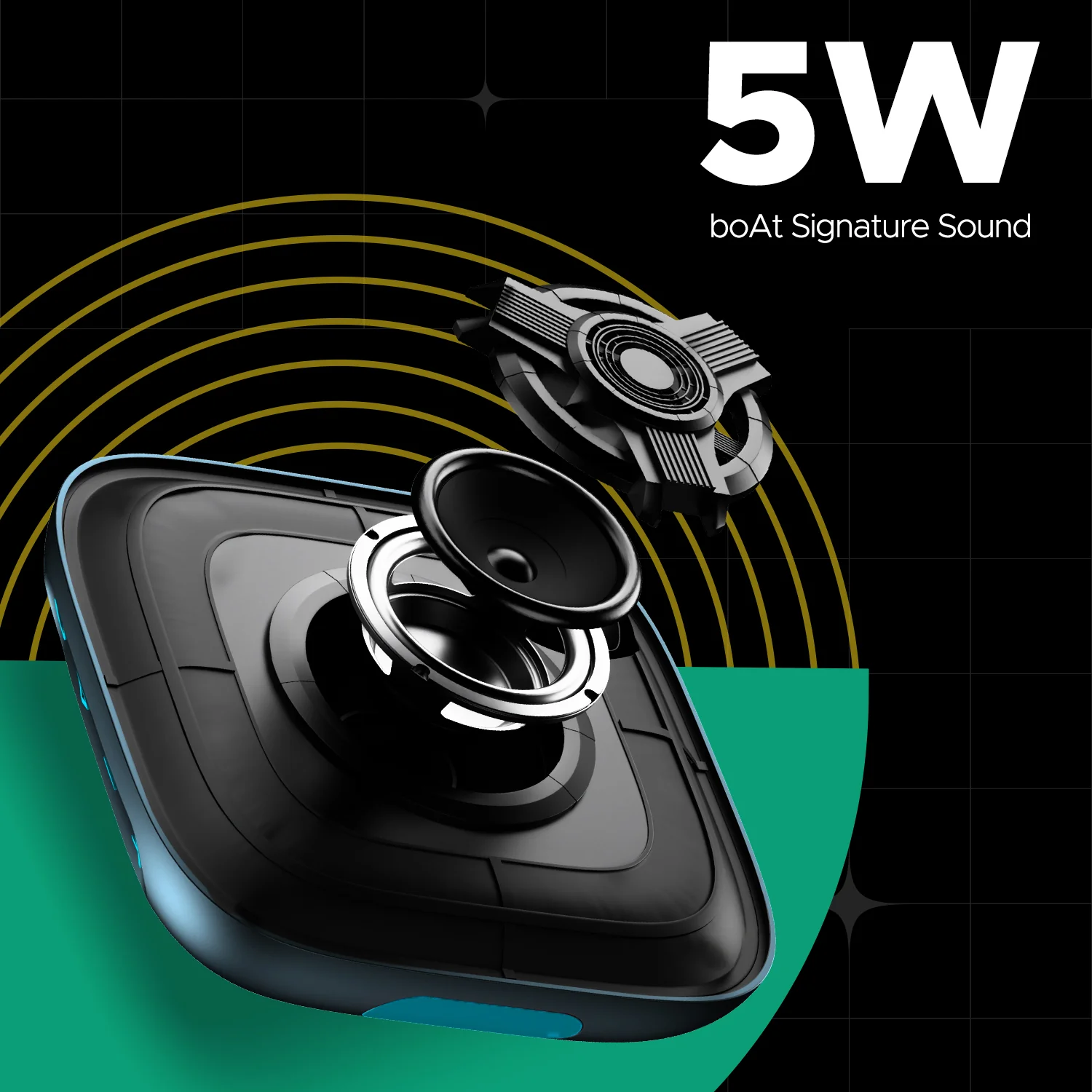 boAt Stone 193 Pro | Portable Bluetooth Speaker with 5W boAt Signature Sound, 12 Hours Playback, TWS Functionality - Image 10
