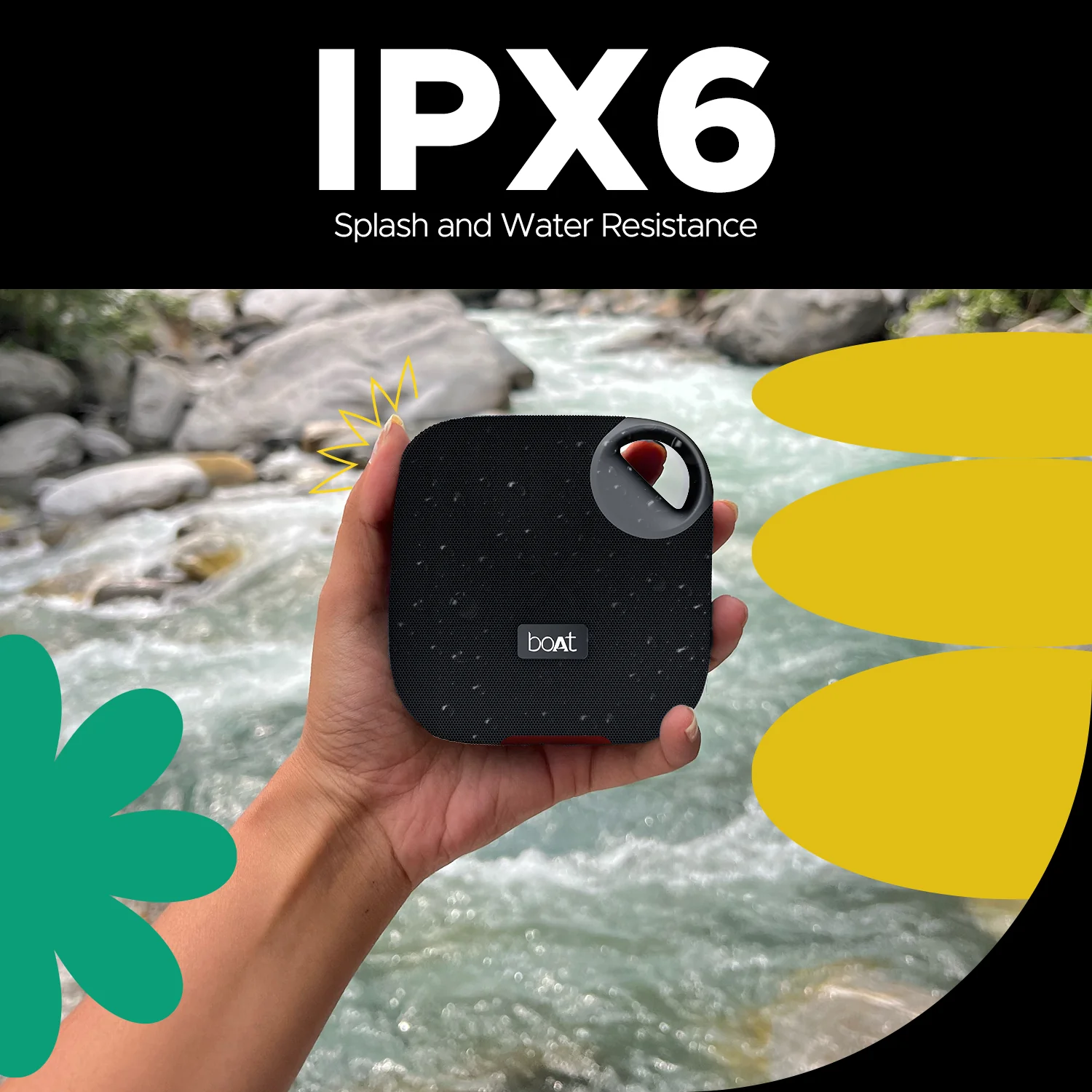 boAt Stone 193 Pro | Portable Bluetooth Speaker with 5W boAt Signature Sound, 12 Hours Playback, TWS Functionality - Image 5