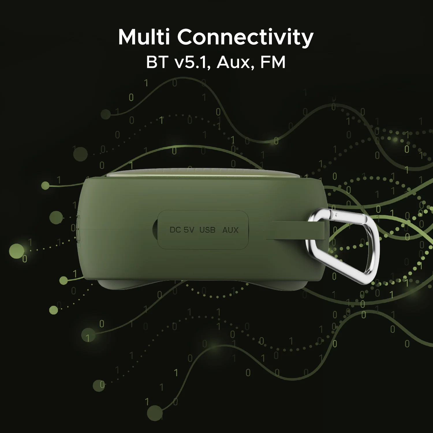 boAt Stone 200 Pro | Portable Bluetooth Speaker with 8W RMS Sound, 12H Playback, 52mm Drivers - Image 9