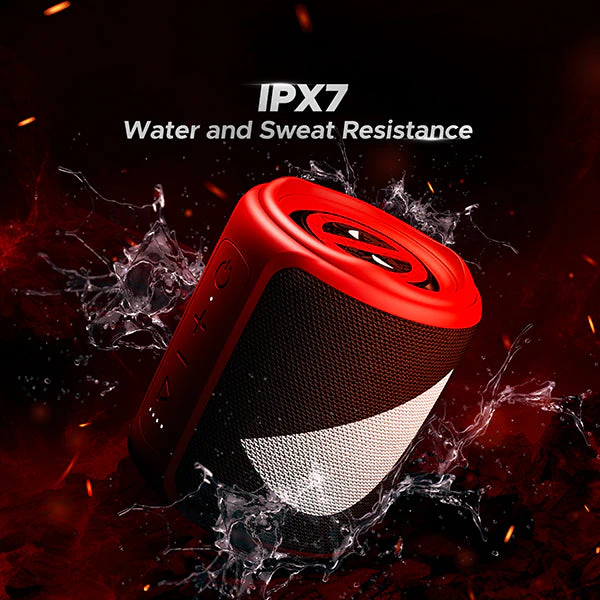 boAt Stone 352 Deadpool Edition | Portable Speaker with 10W RMS Stereo Sound, 12 Hours Playback, TWS Technology, 2200mAh battery - Image 5