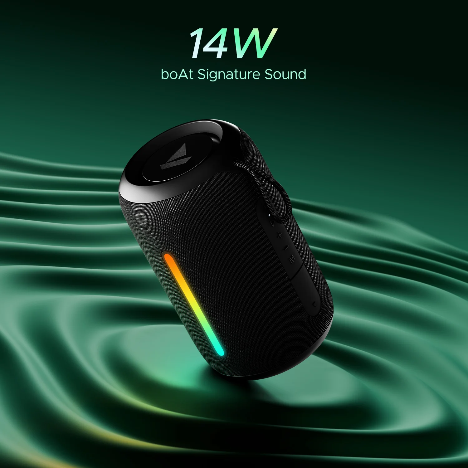 boAt Stone 350 Pro | Portable Bluetooth Speaker with 14W boAt Signature Sound, 12 Hours Playback, RGB LED - Image 15