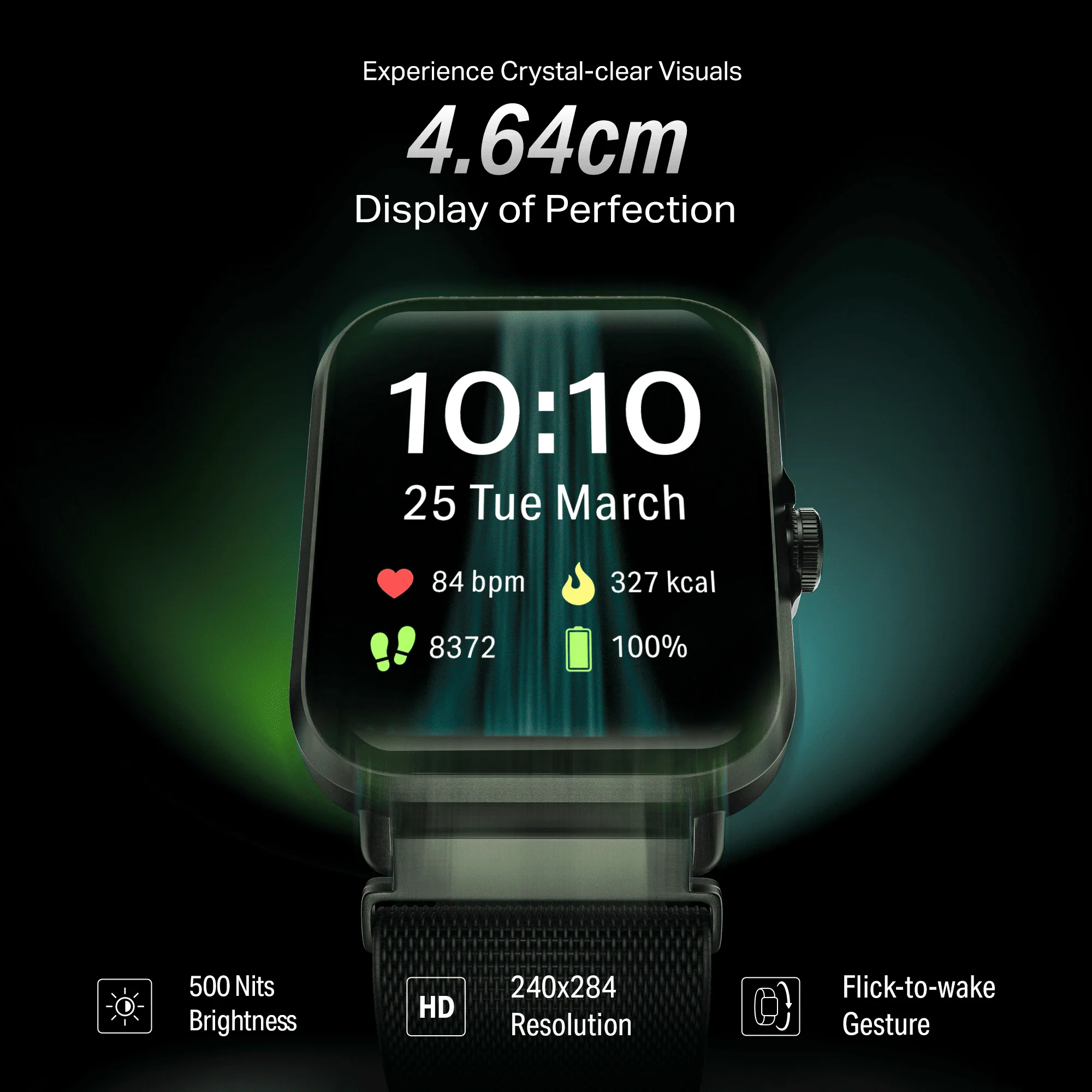 boAt Storm Infinity | Smartwatch with 1.83" HD Display, ASAP Charge, 15-Day Battery Life, Functional Crown, BT v5.4 - Image 17