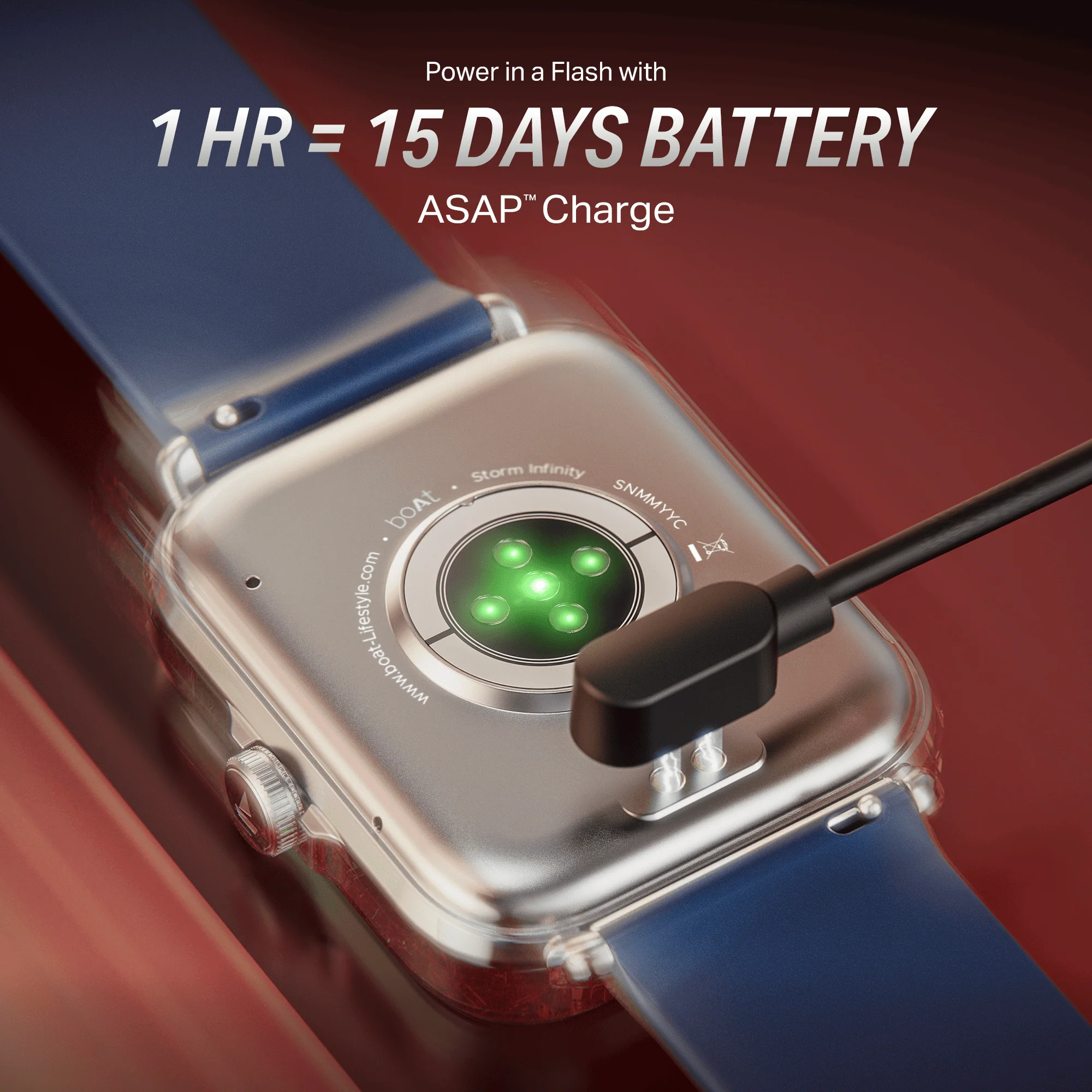 boAt Storm Infinity | Smartwatch with 1.83" HD Display, ASAP Charge, 15-Day Battery Life, Functional Crown, BT v5.4 - Image 59