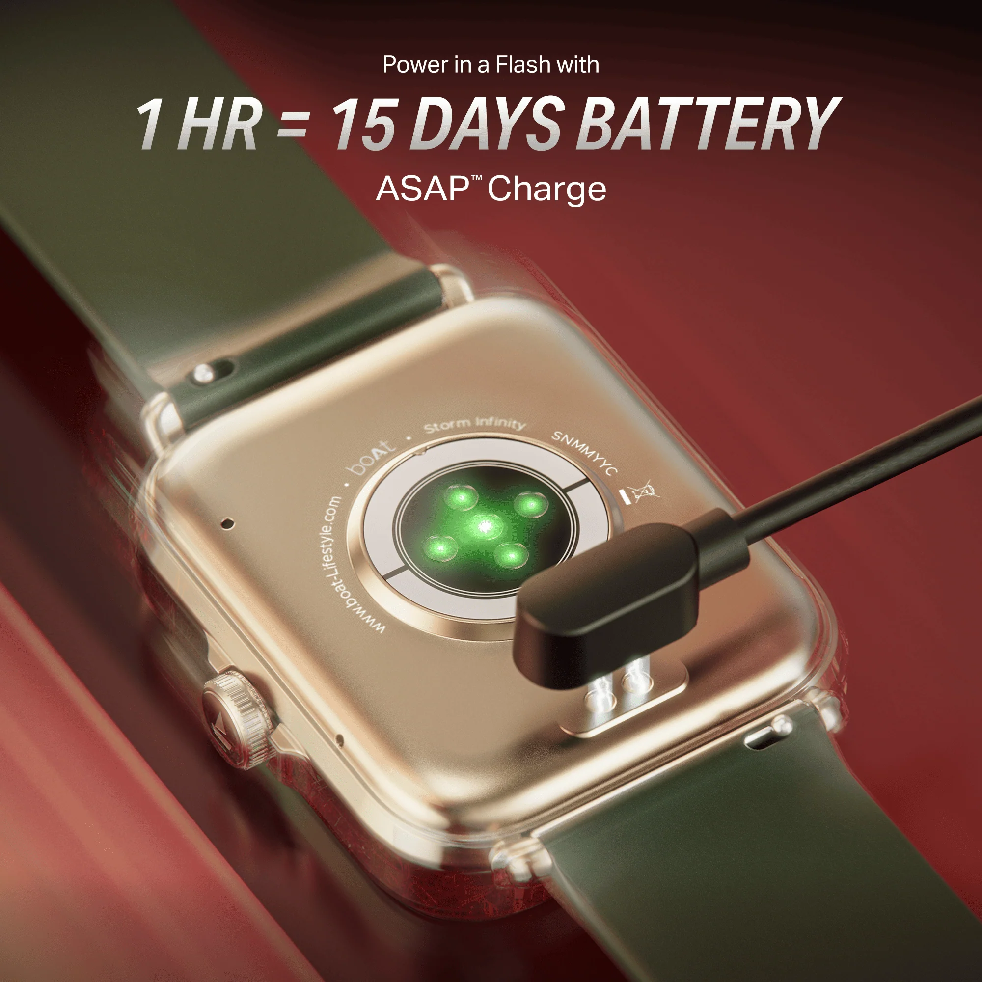boAt Storm Infinity | Smartwatch with 1.83" HD Display, ASAP Charge, 15-Day Battery Life, Functional Crown, BT v5.4 - Image 66