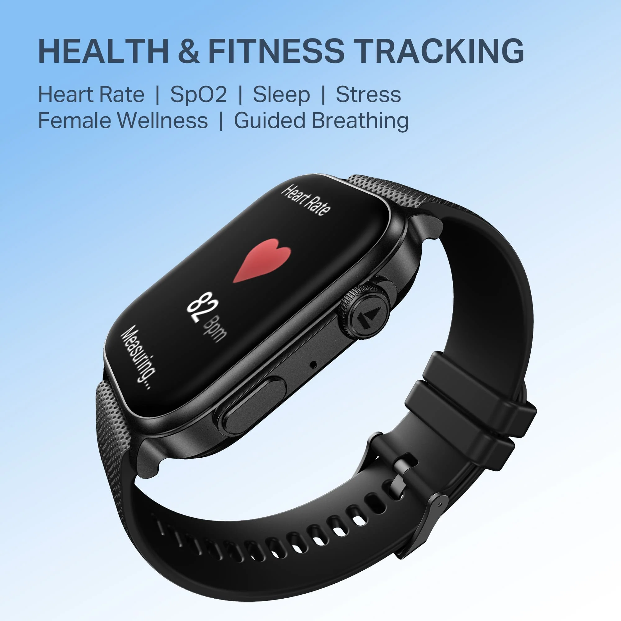 boAt Storm Infinity Max | Smartwatch with 2.01" HD Display, 20-Day Battery Life, BT Calling, IP68, and Functional Crown - Image 13