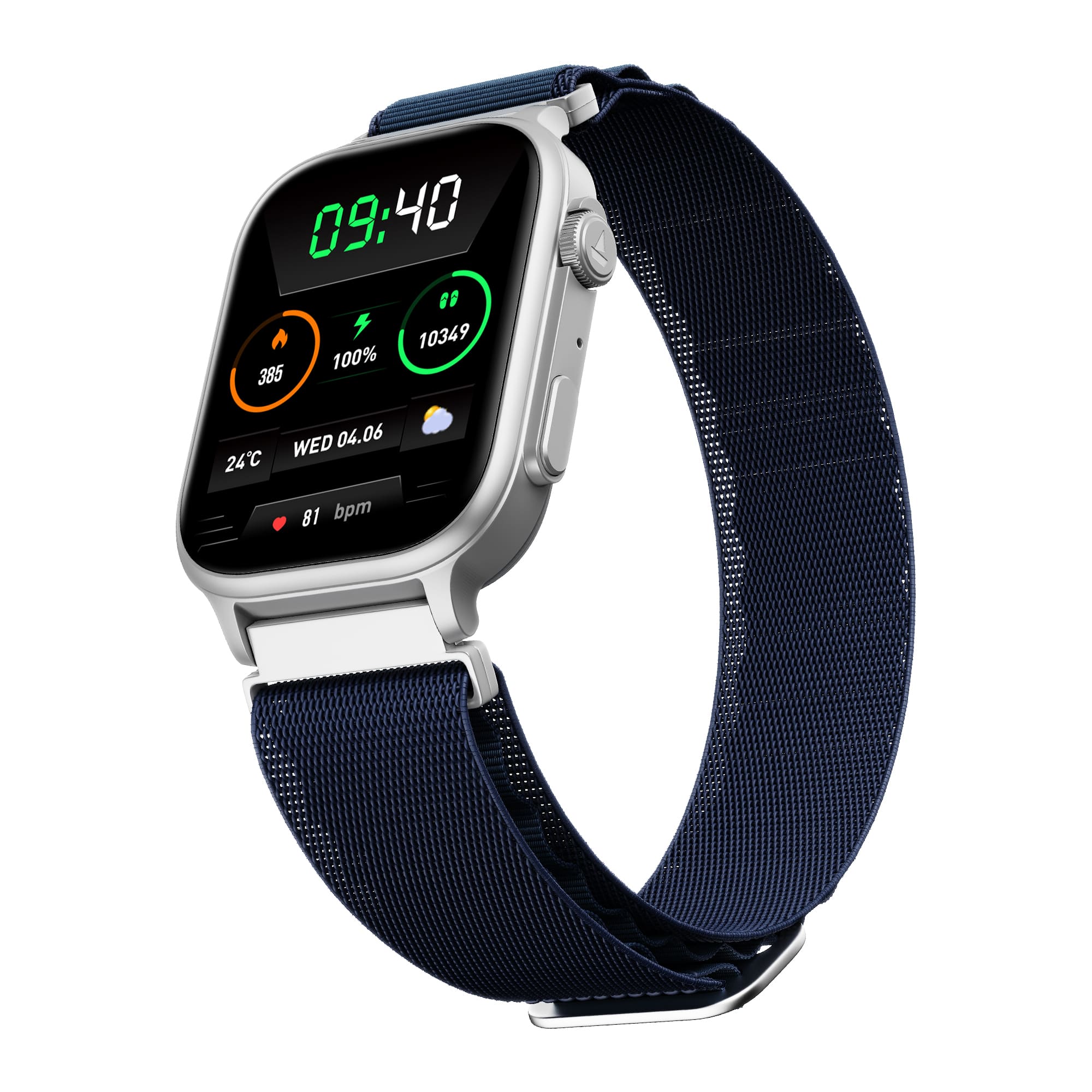 boAt Storm Infinity Max | Smartwatch with 2.01" HD Display, 20-Day Battery Life, BT Calling, IP68, and Functional Crown - Image 2