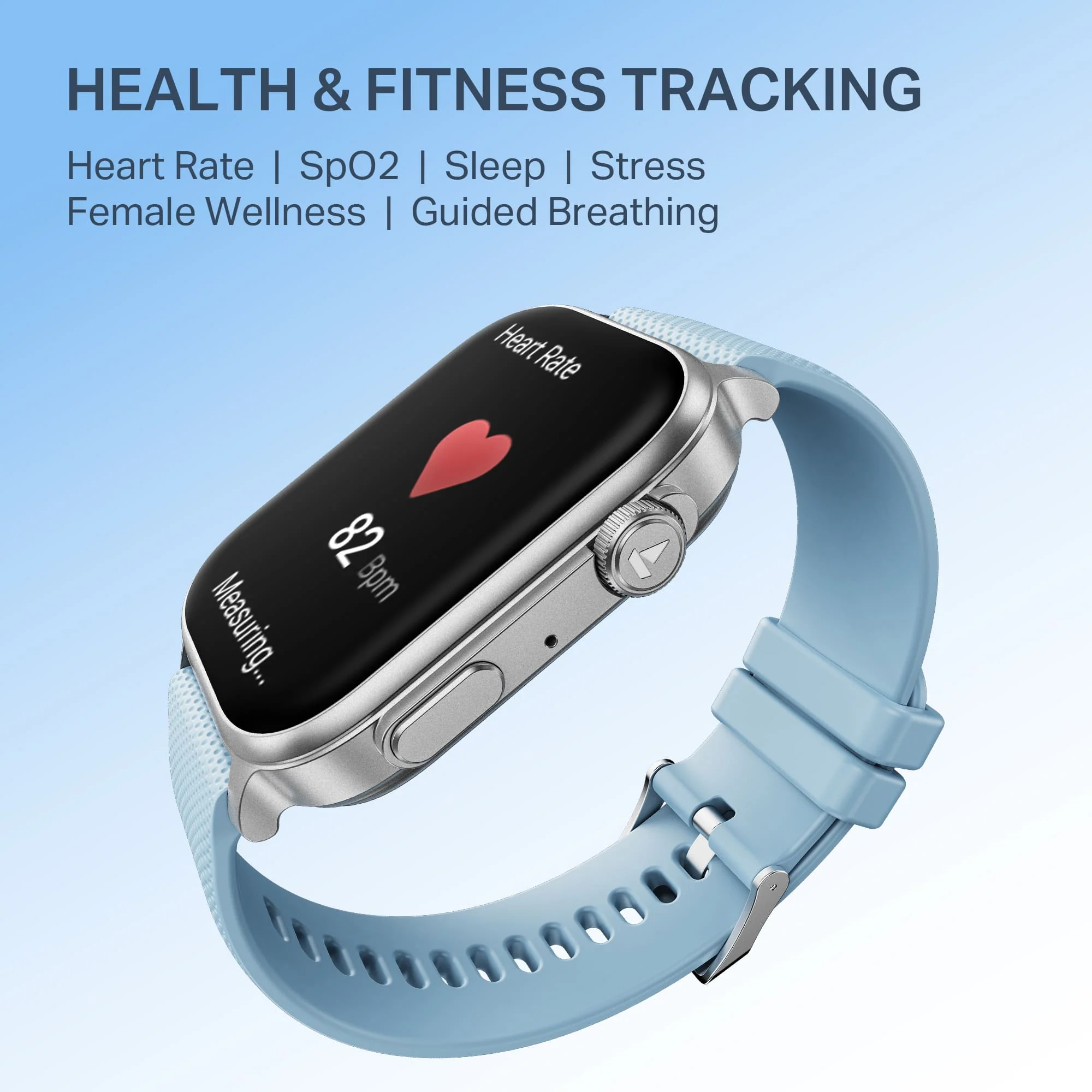 boAt Storm Infinity Max | Smartwatch with 2.01" HD Display, 20-Day Battery Life, BT Calling, IP68, and Functional Crown - Image 22