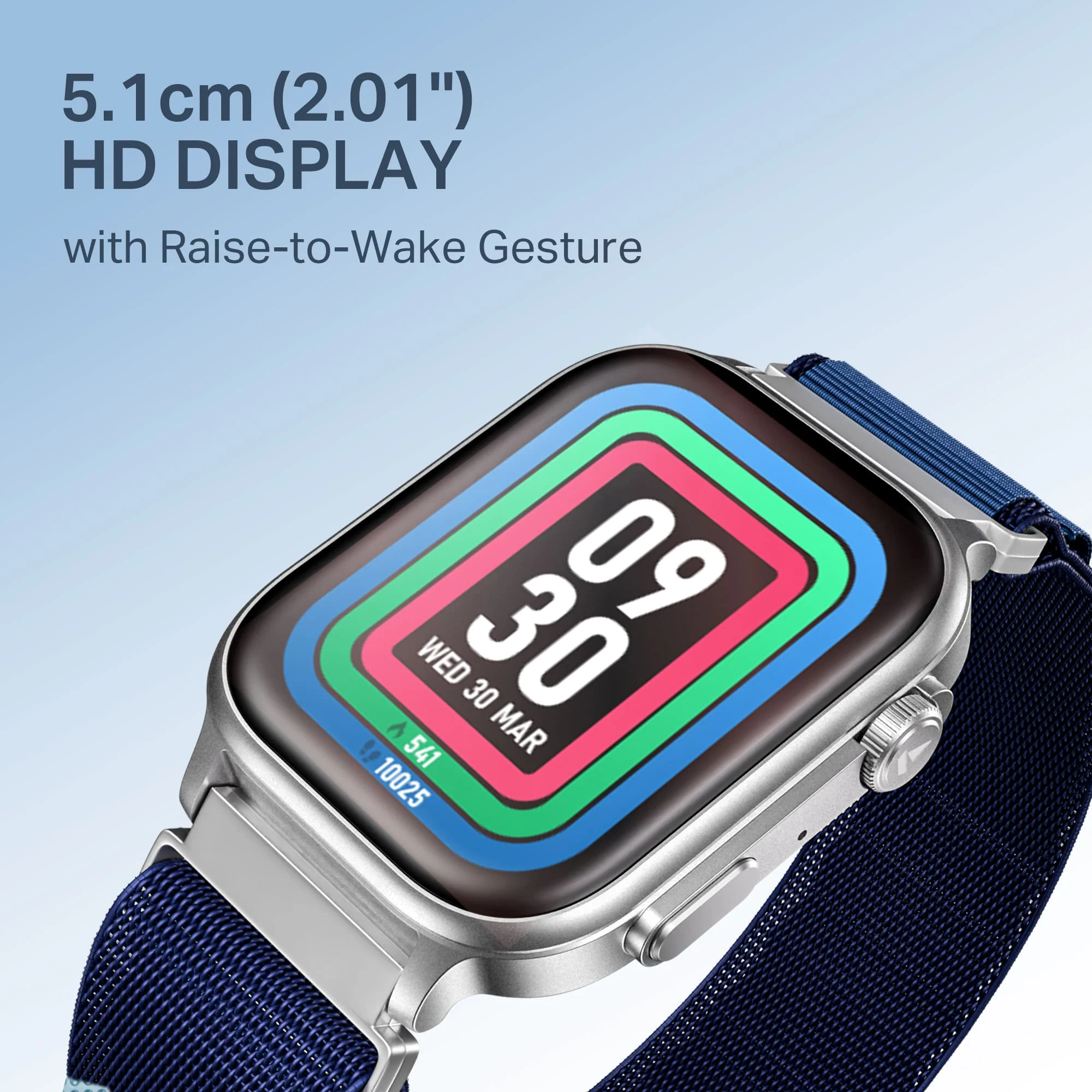 boAt Storm Infinity Max | Smartwatch with 2.01" HD Display, 20-Day Battery Life, BT Calling, IP68, and Functional Crown - Image 38