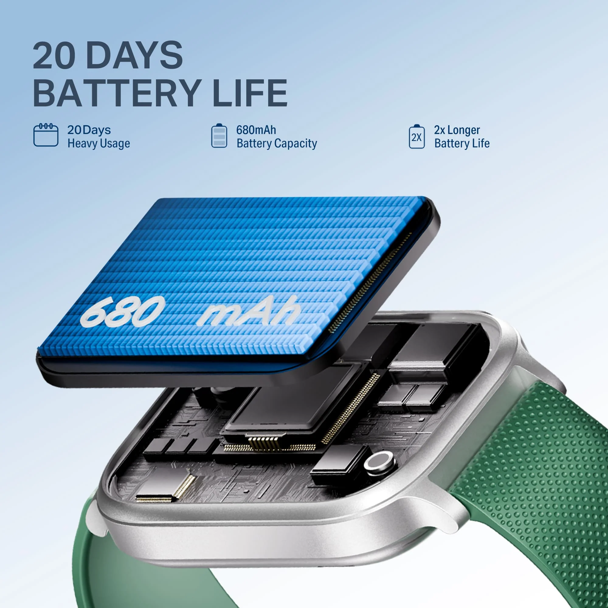 boAt Storm Infinity Max | Smartwatch with 2.01" HD Display, 20-Day Battery Life, BT Calling, IP68, and Functional Crown - Image 39