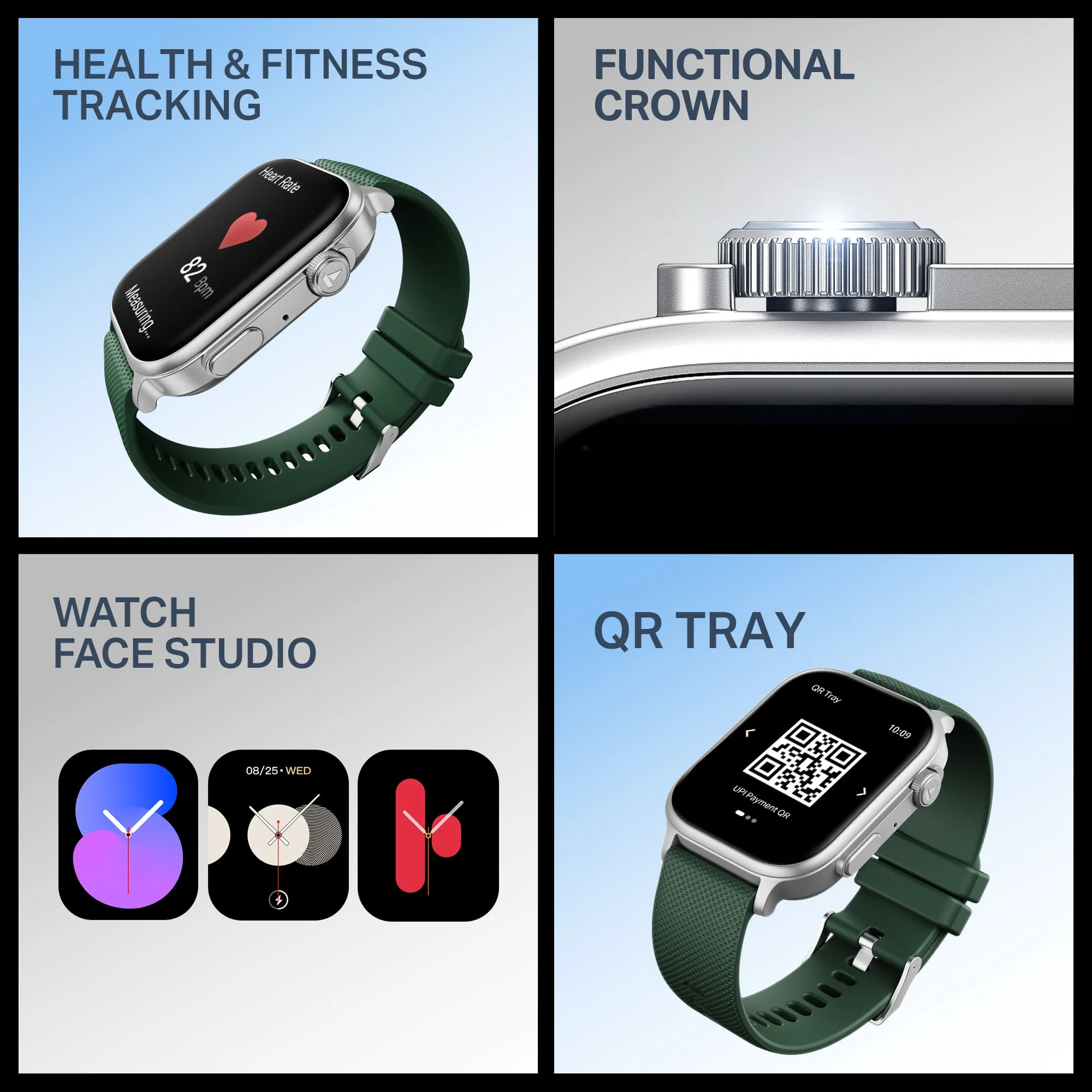 boAt Storm Infinity Max | Smartwatch with 2.01" HD Display, 20-Day Battery Life, BT Calling, IP68, and Functional Crown - Image 47