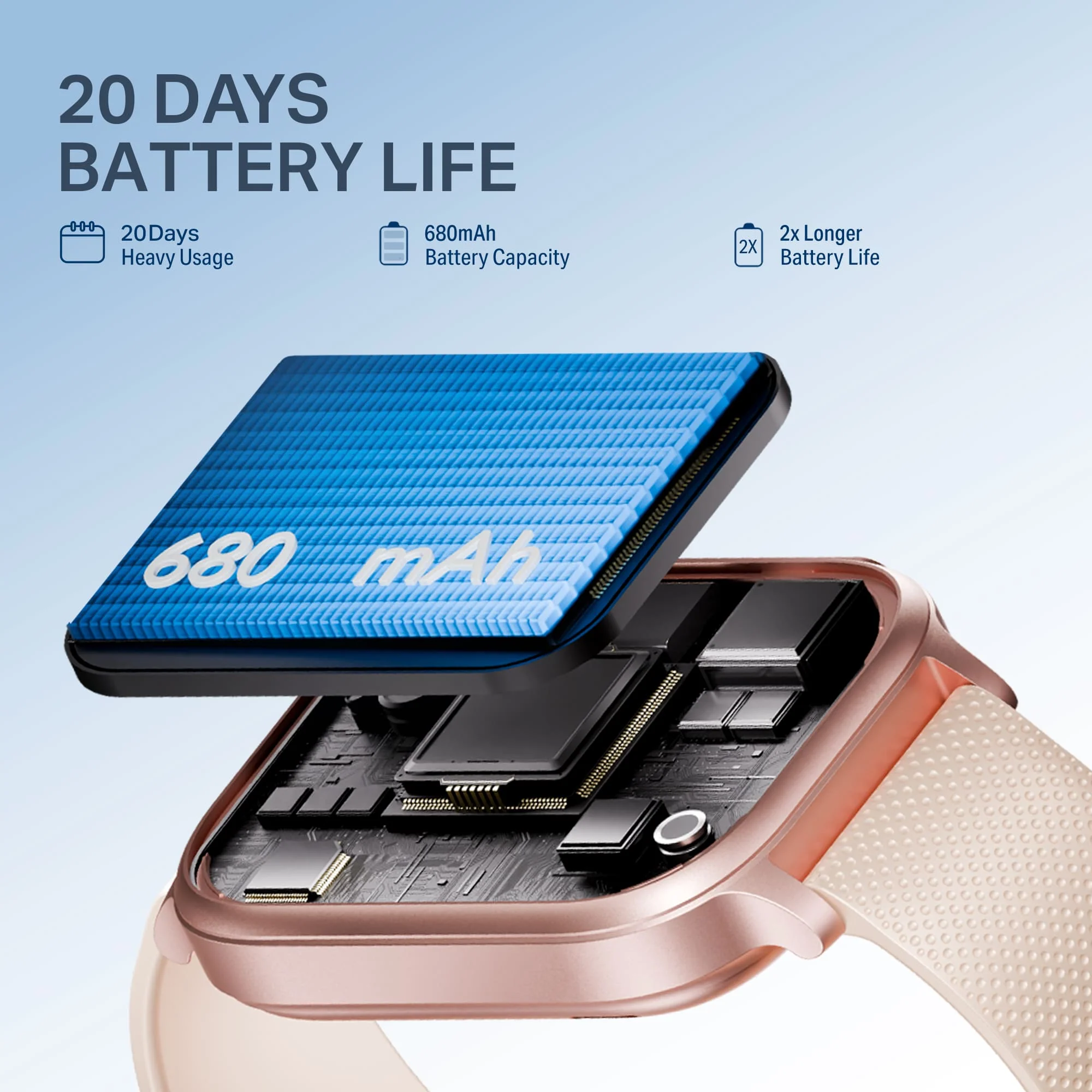 boAt Storm Infinity Max | Smartwatch with 2.01" HD Display, 20-Day Battery Life, BT Calling, IP68, and Functional Crown - Image 50