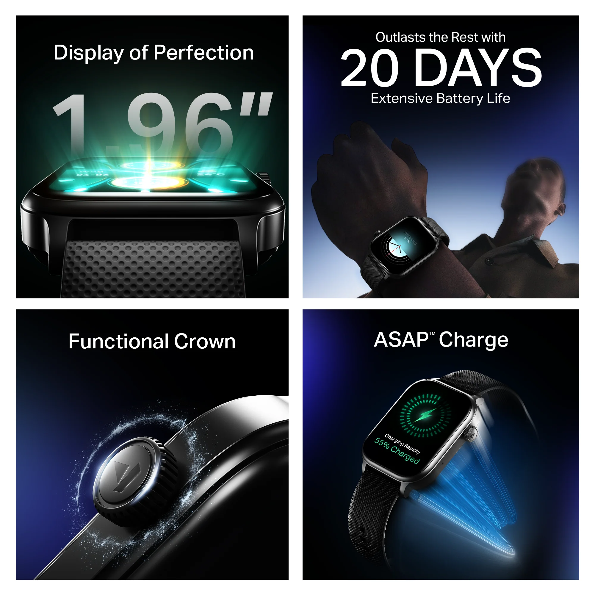 boAt Storm Infinity Plus | Power-Packed Smartwatch with HD Display & 20-Day Battery - Image 19